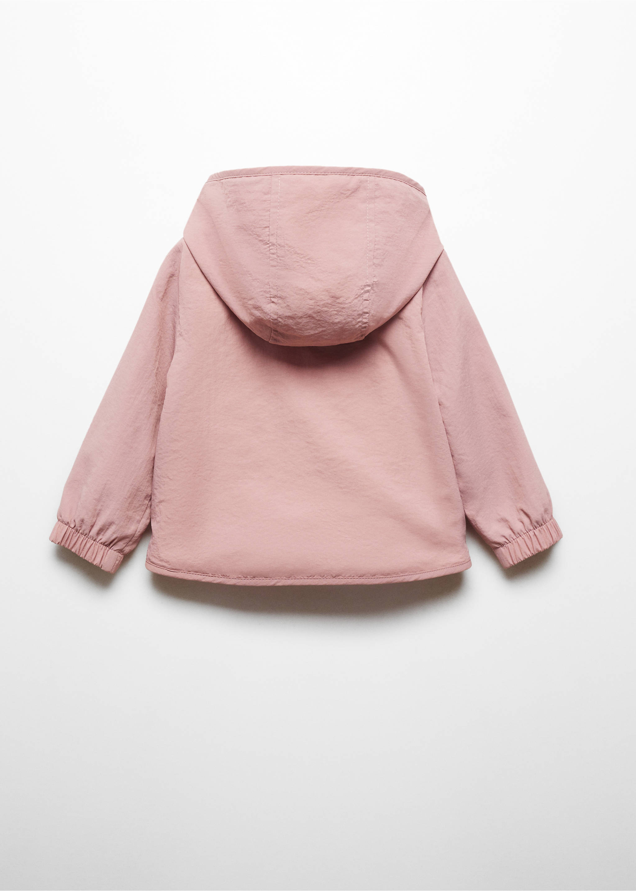 Veste poches boutons - Verso de l’article, Rose. Ref: 67075722-00.