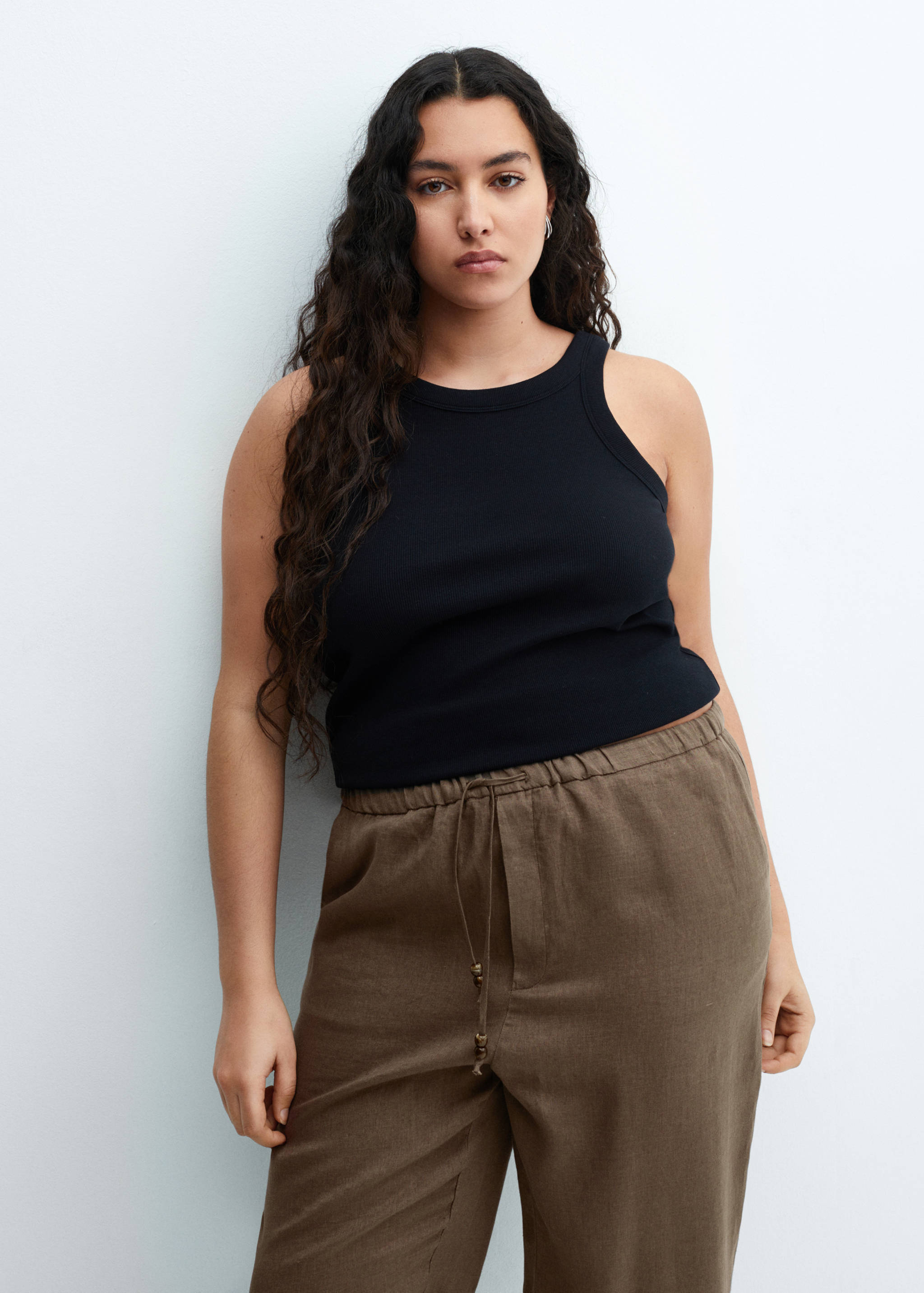 100% linen pants - Details of the article 5