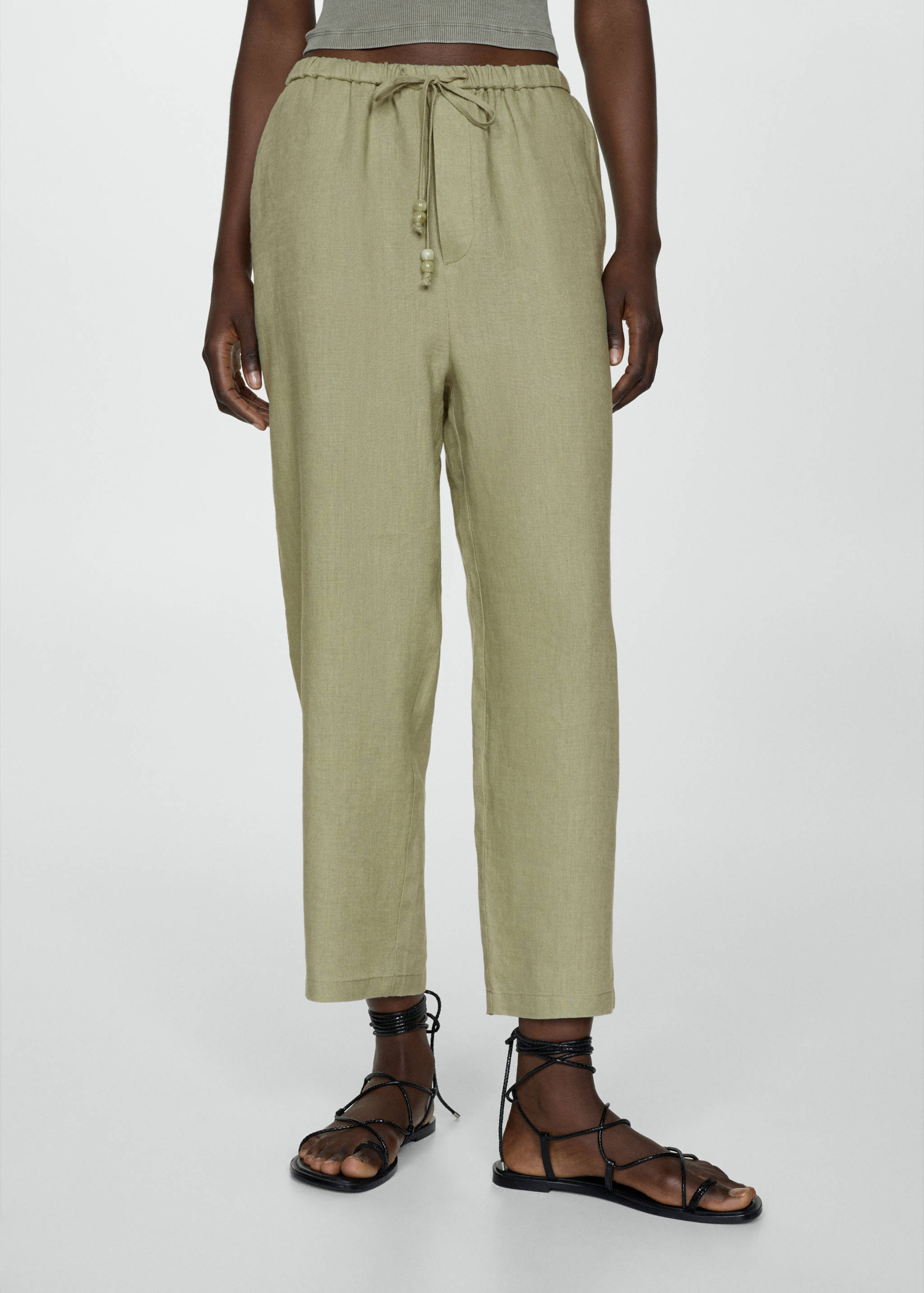 100% linen pants - Medium plane