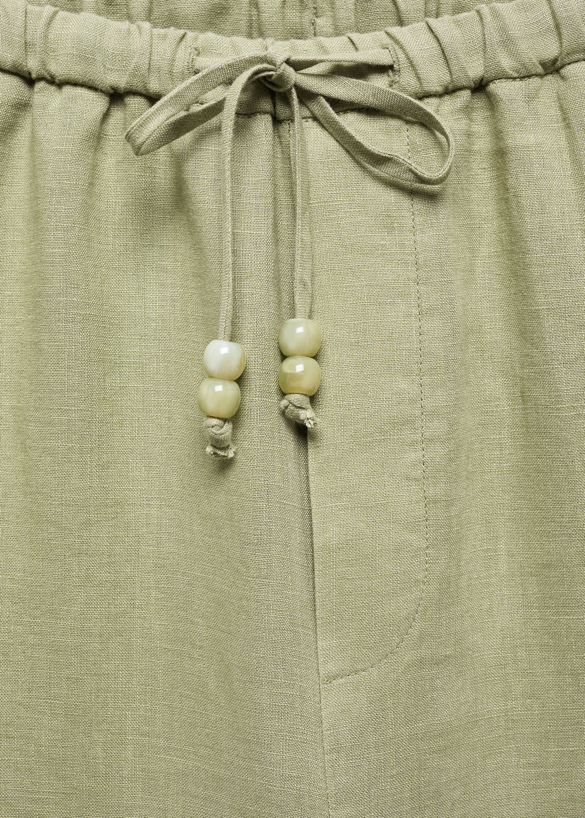 100% linen pants - Details of the article 8
