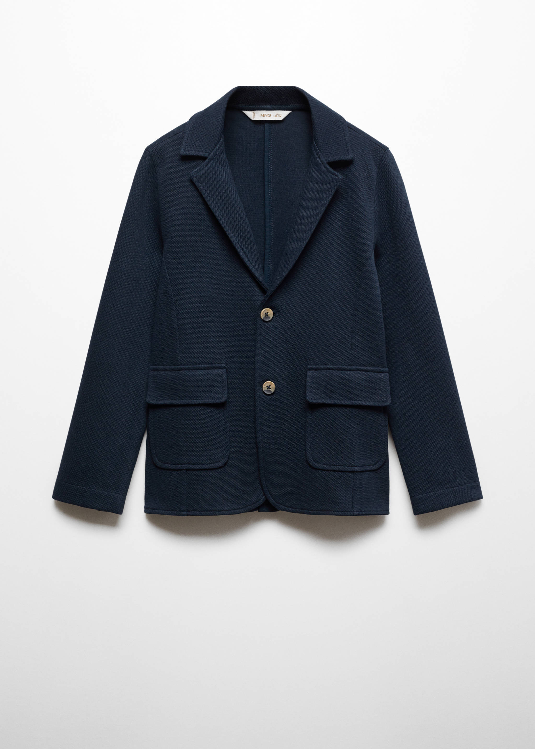 Veste costume regular fit texturée - Article sans modèle