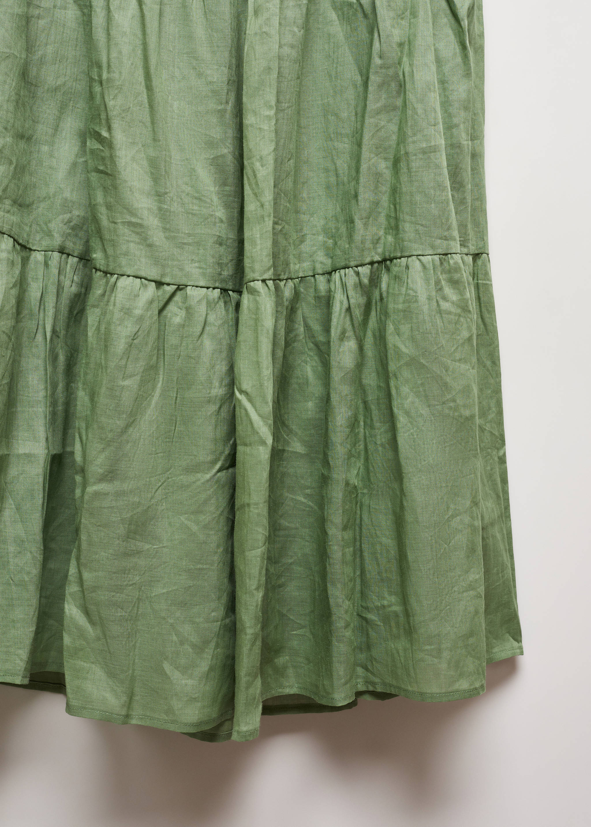 Ramie maxi-skirt - Details of the article 8