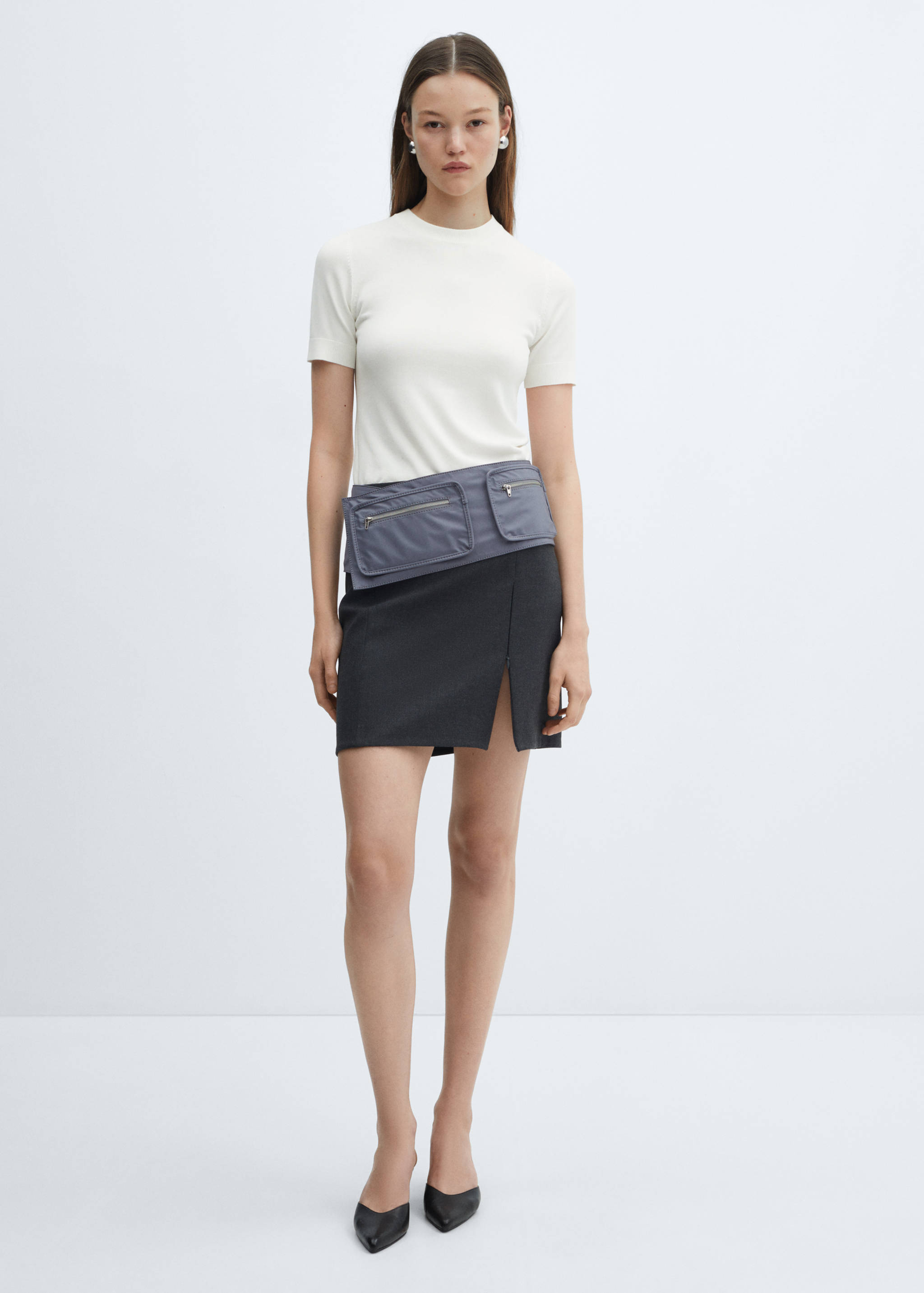 Short sleeve sweater - General plane