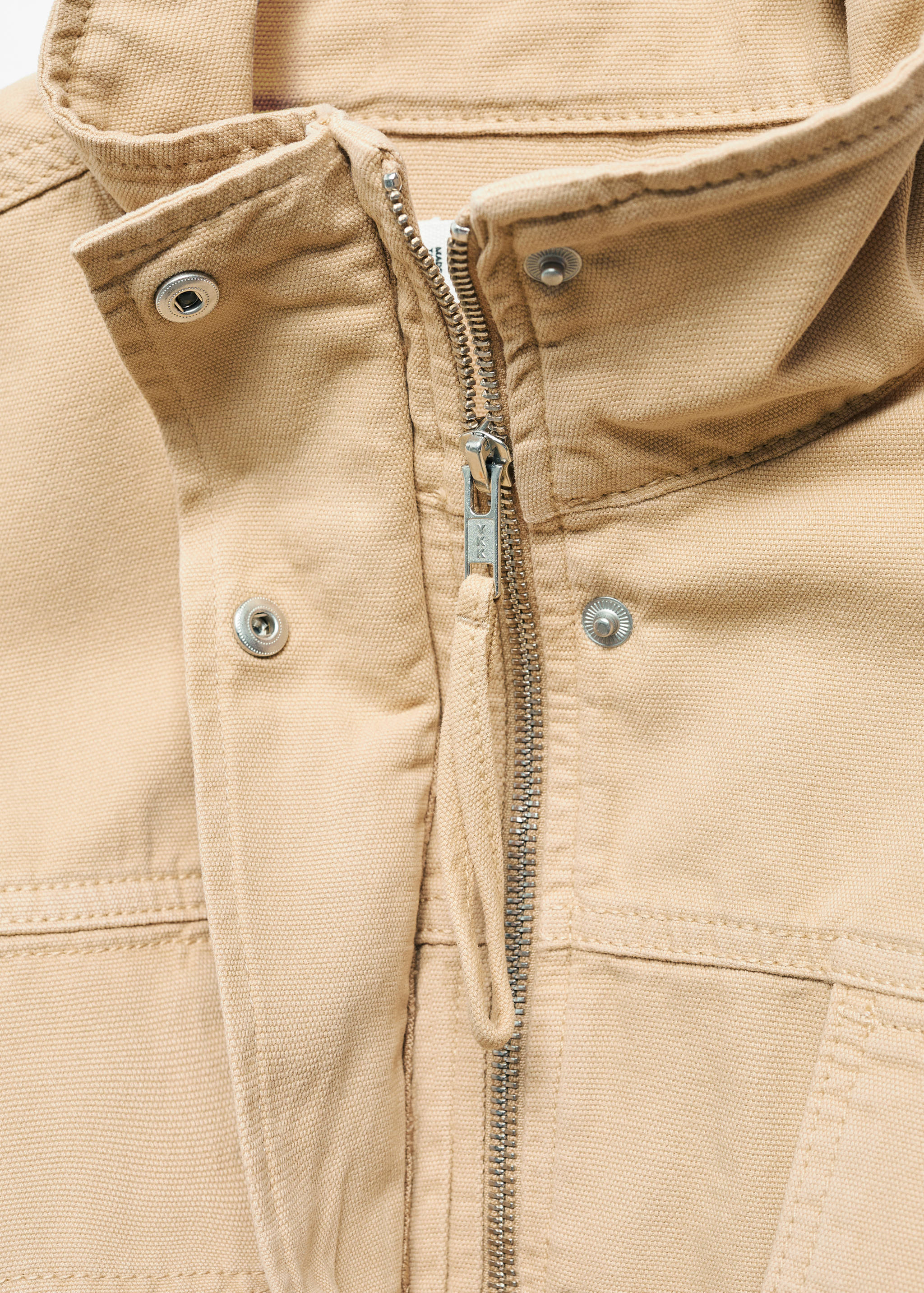 Cropped jacket with pockets - Details of the article 8