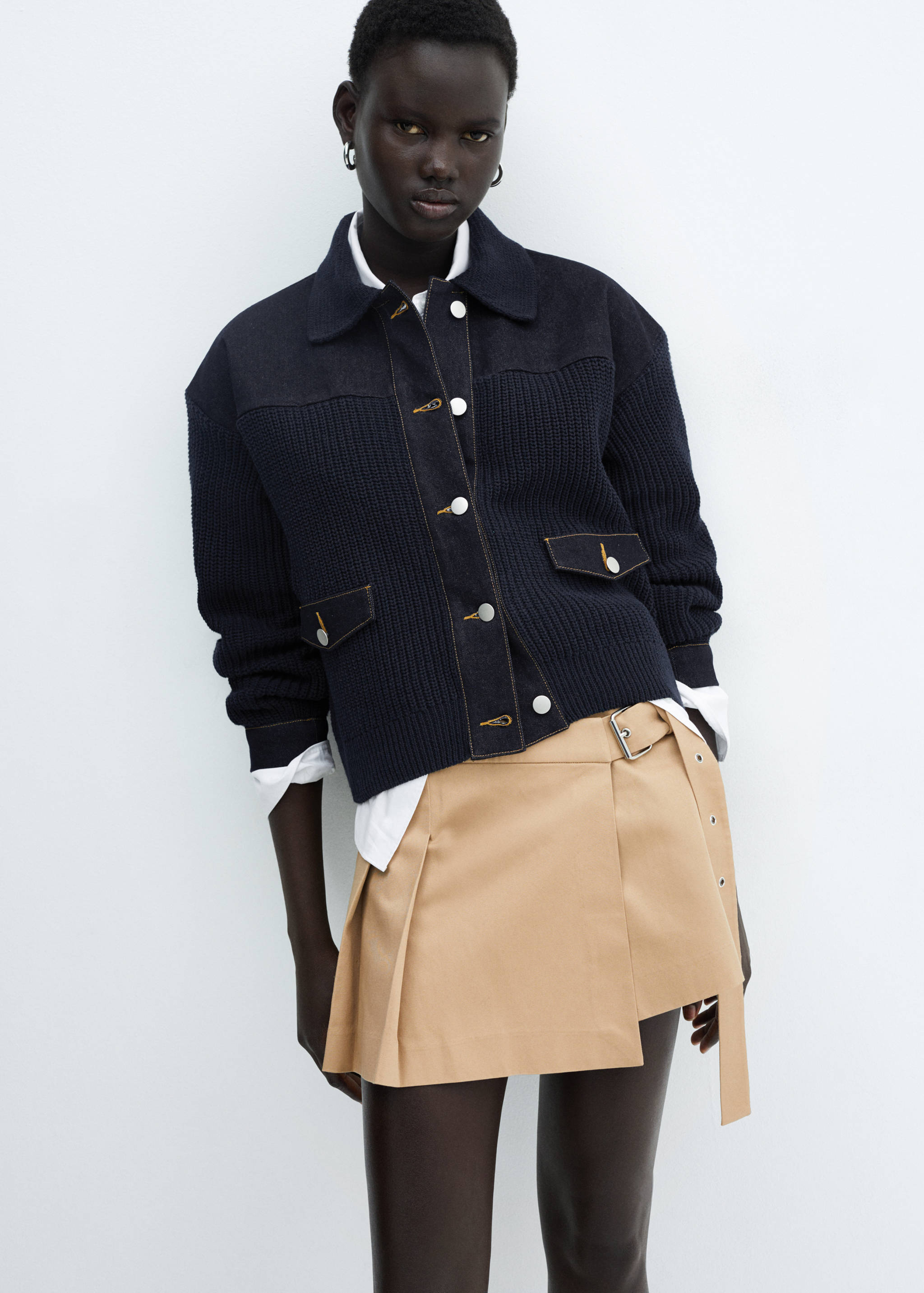 Bomber maglia - Piano medio