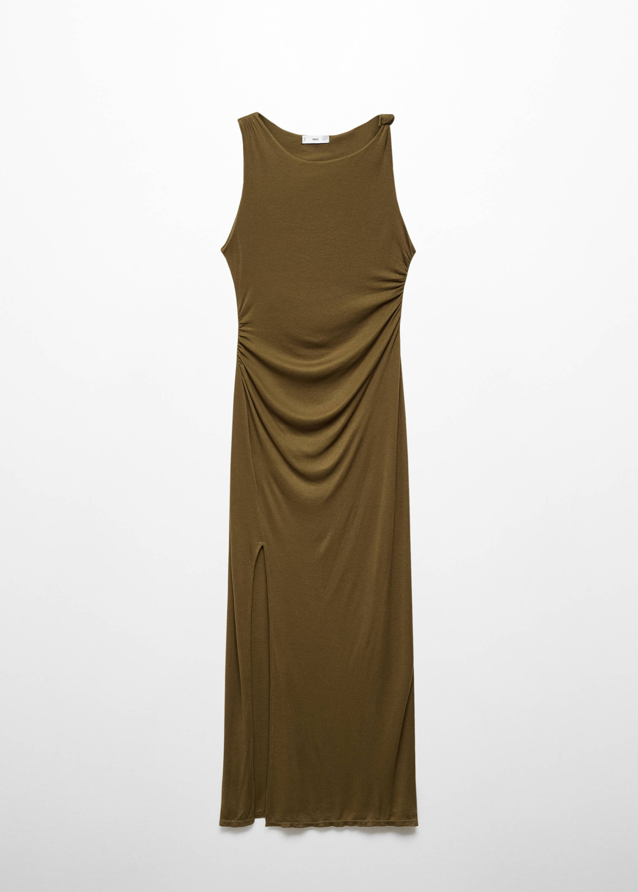 Cut-out ruched dress - Women | MANGO OUTLET Netherlands