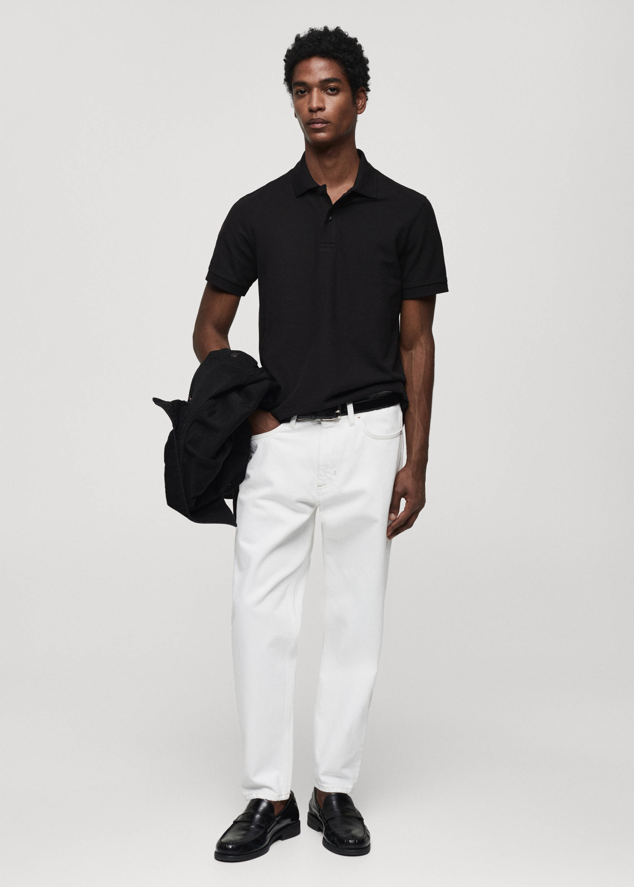 Polo 100 % piqué de coton - Plan général