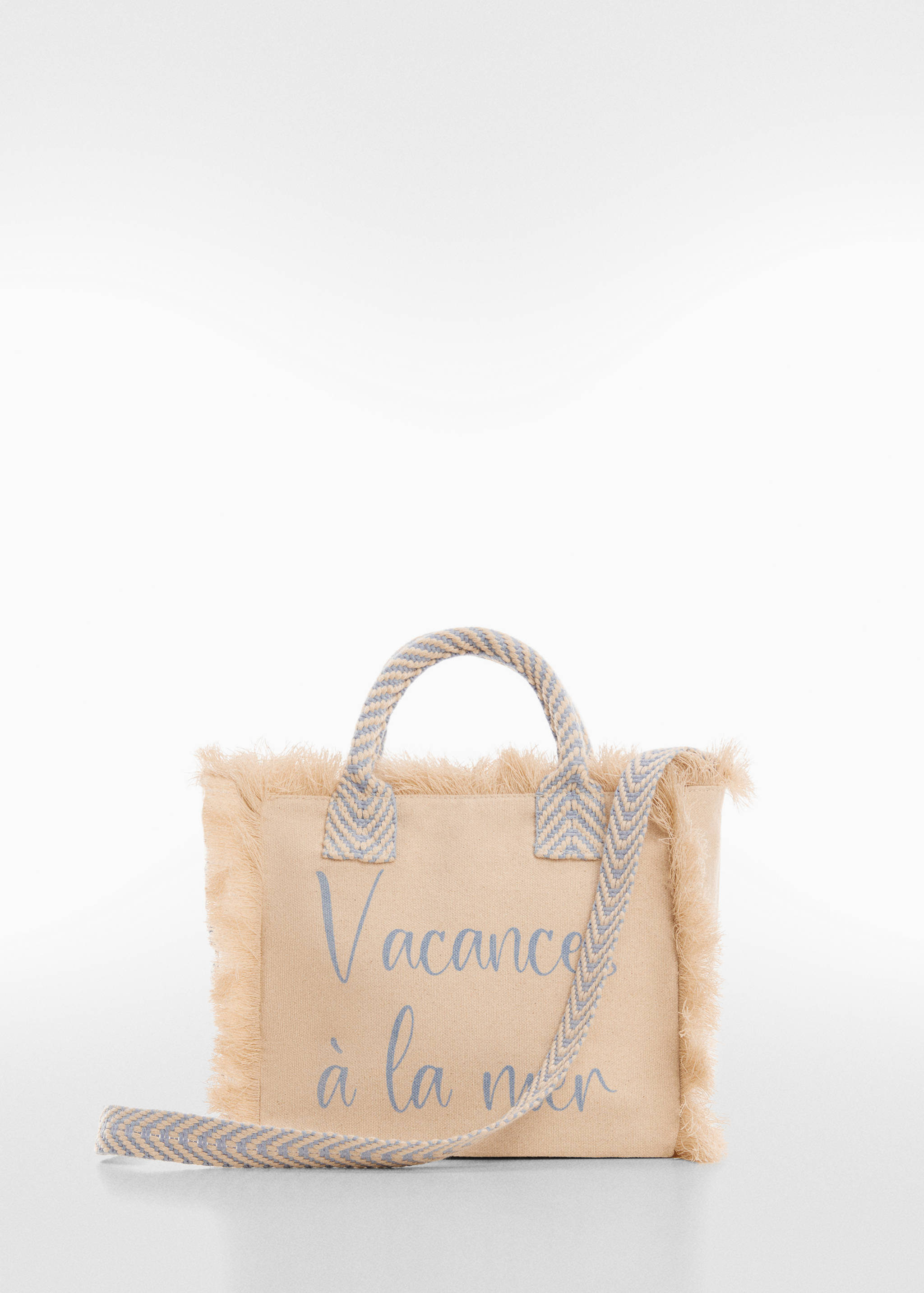 Fringed shopper bag - Article without model