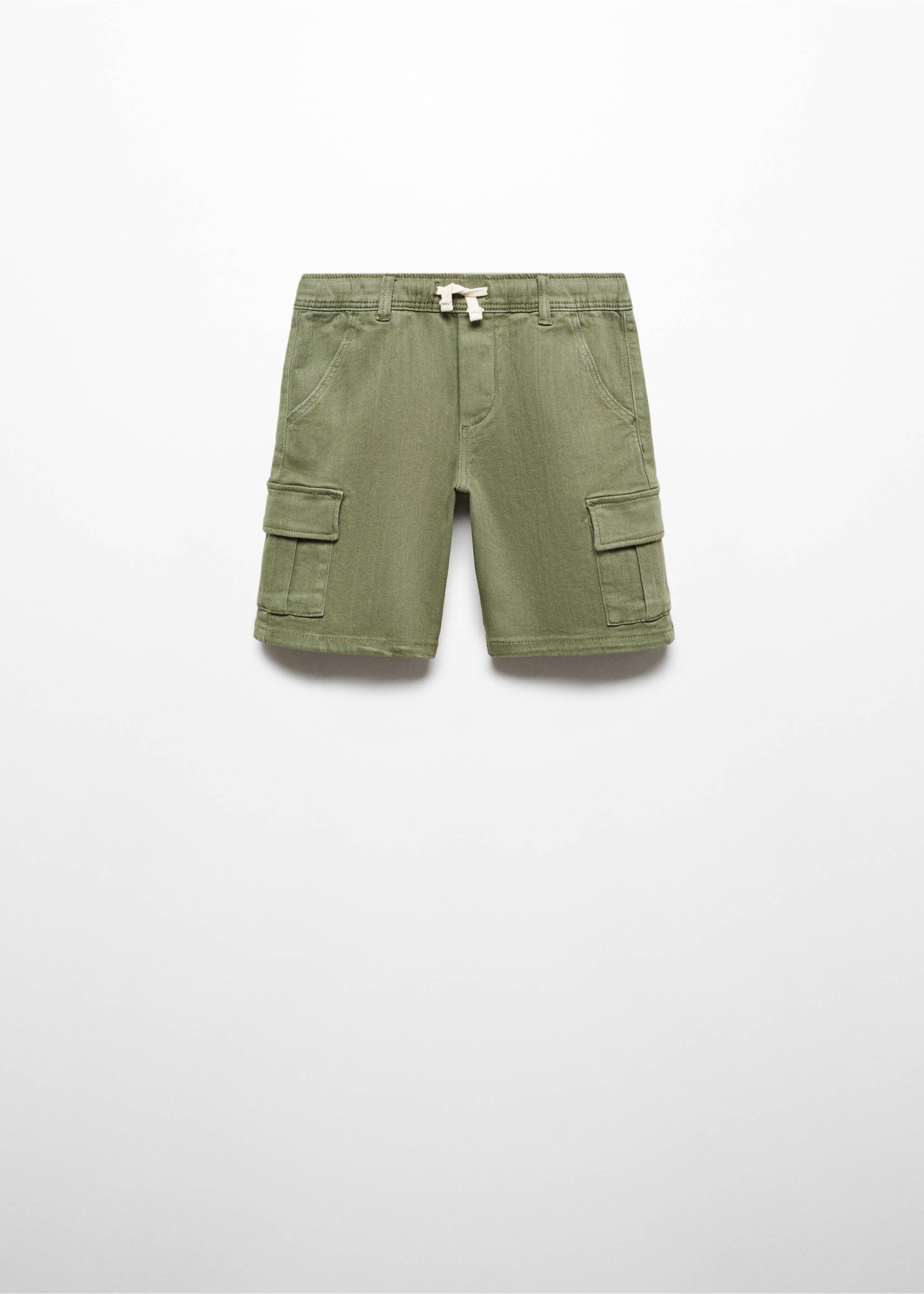 Cargo pockets Bermuda shorts - Article without model, Khaki. Ref: 67075992-00.