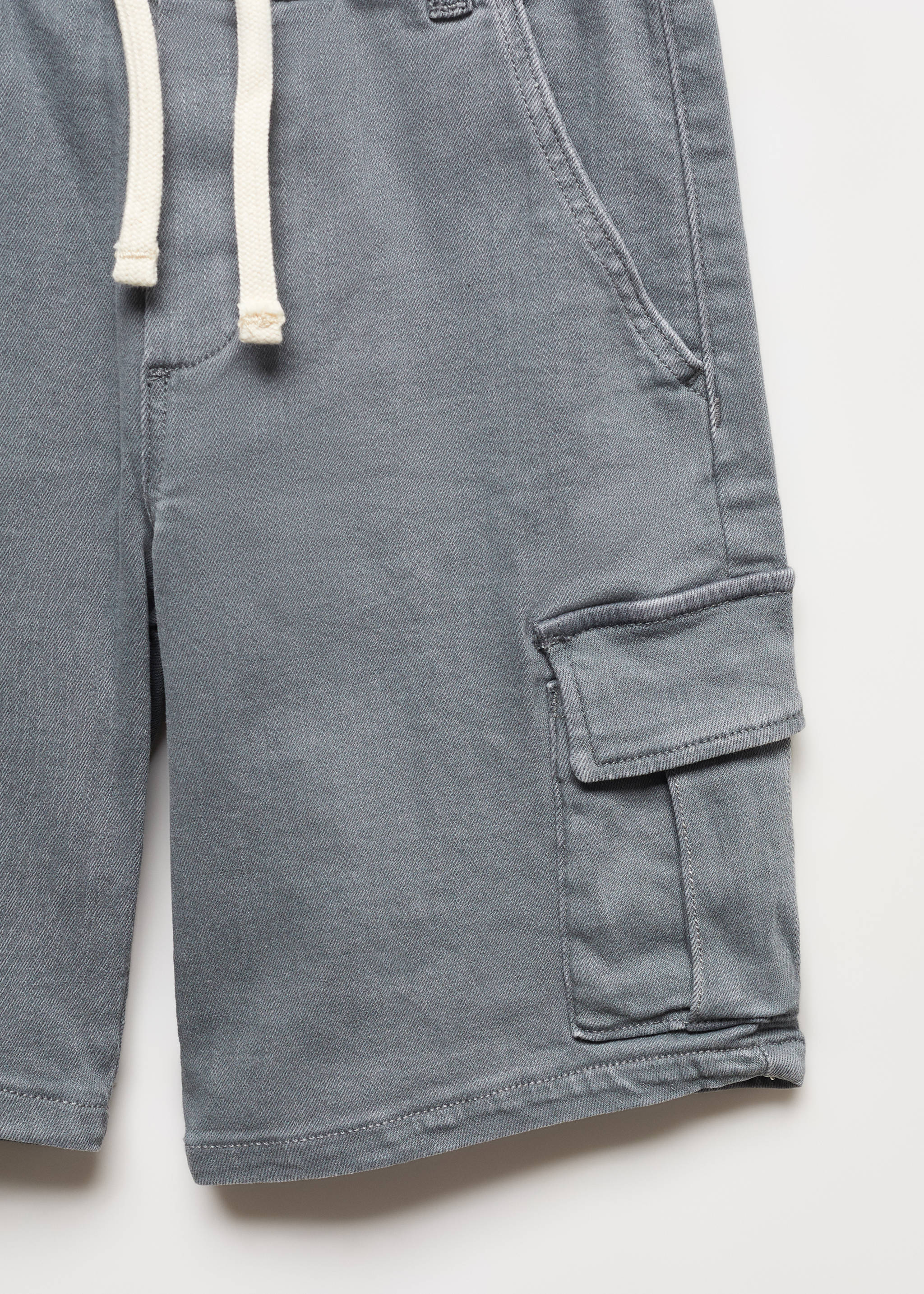 Cargo-Bermudas - Detail des Artikels 8, Anthrazit. Ref: 67075992-00.