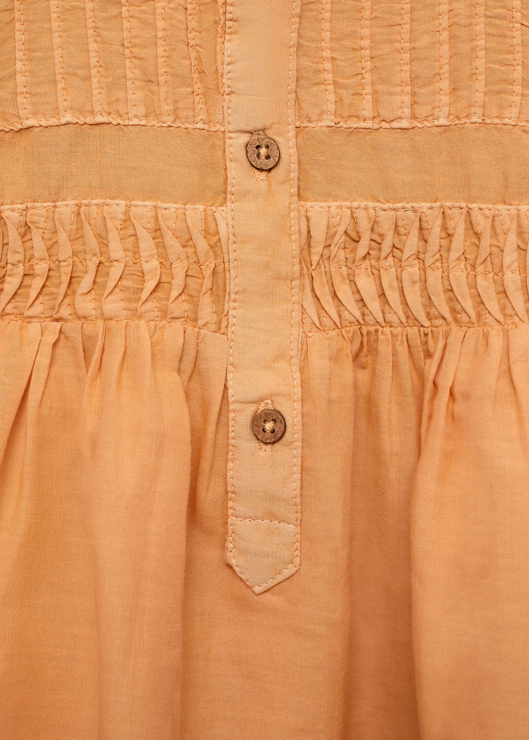 Natural-dye pleated blouse - Details of the article 8