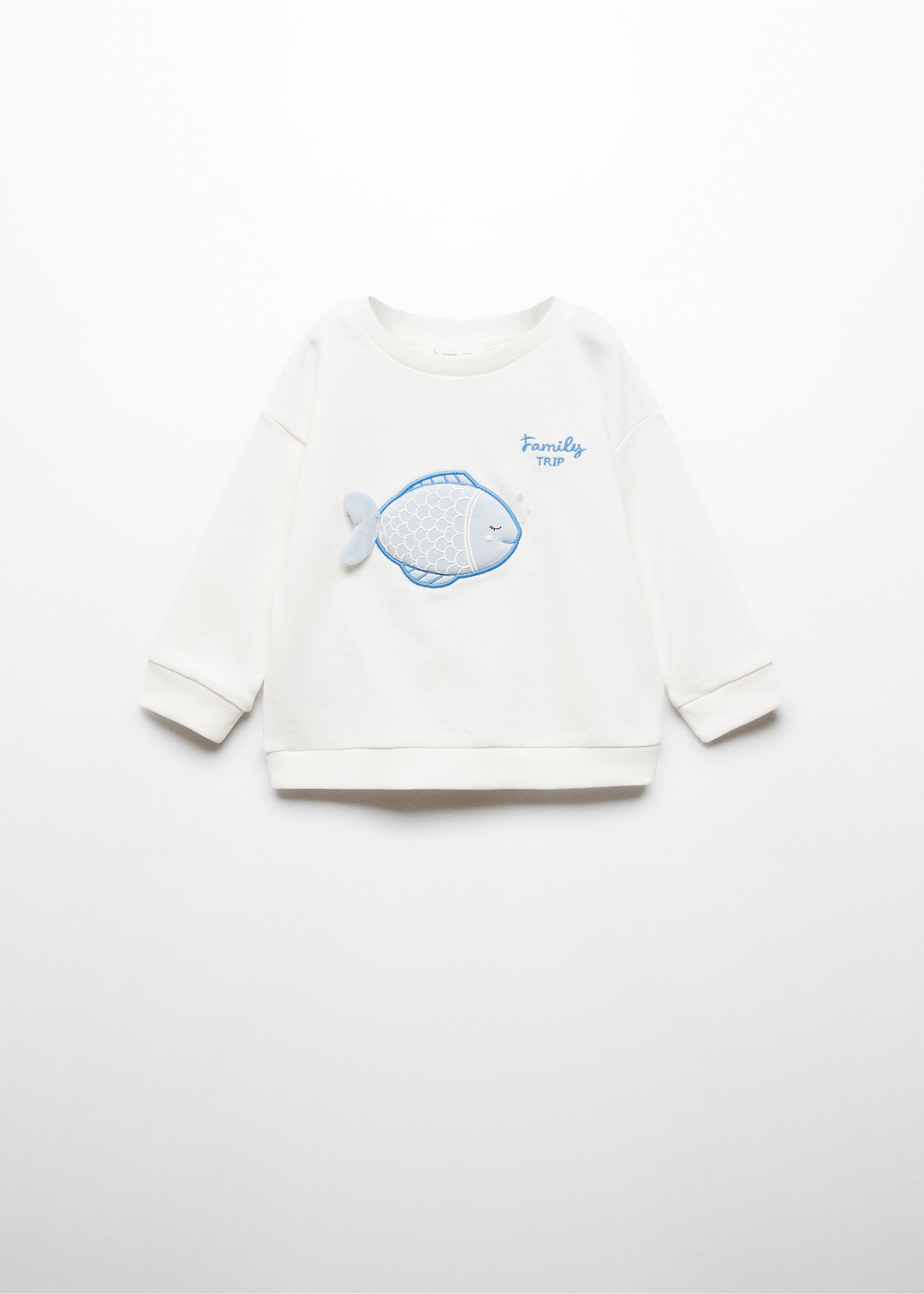 Sudadera algodón bordado - Artículo sin modelo
