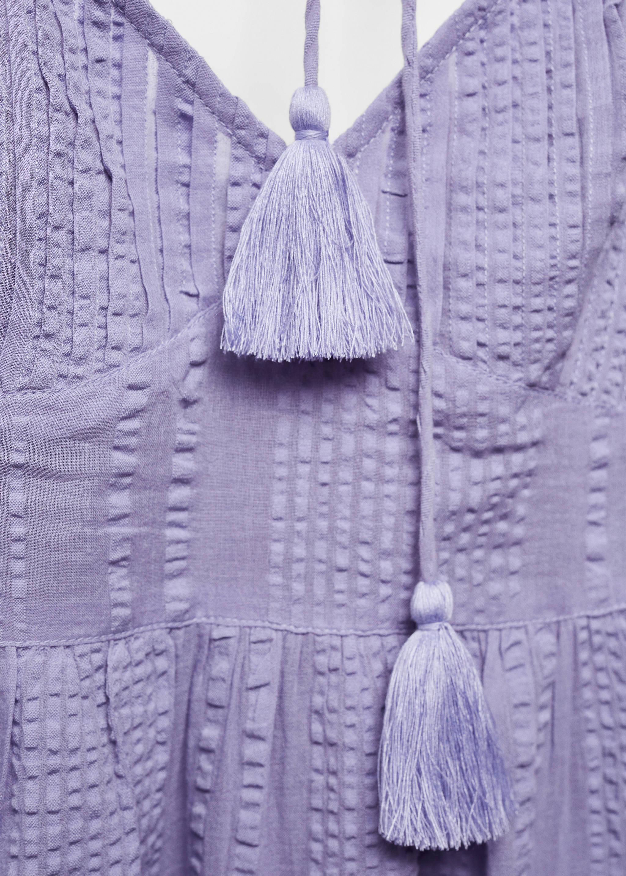 Maxi šaty se strukturou - Detail zboží 8