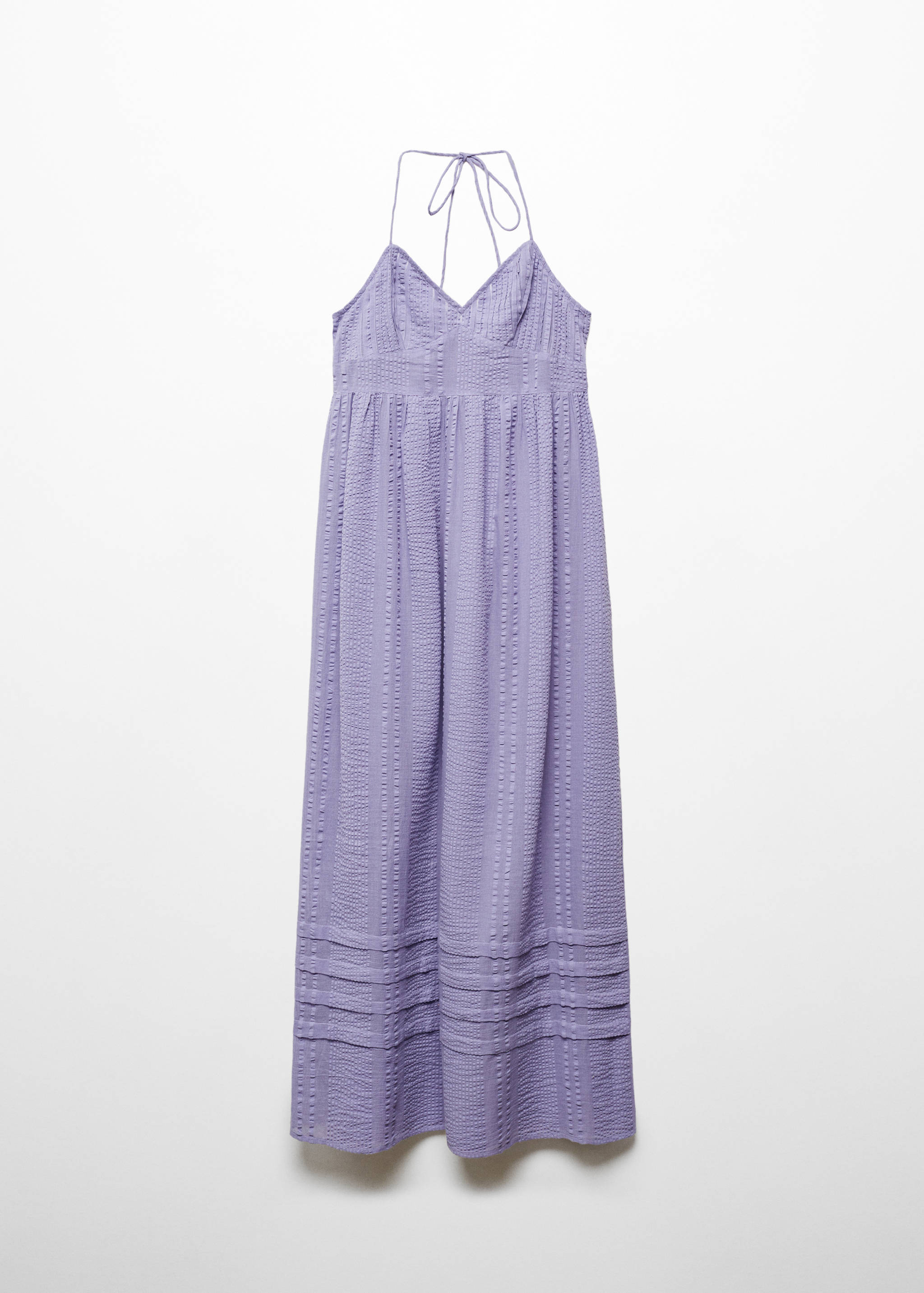 Texturiertes Maxi-Kleid - Artikel ohne Model