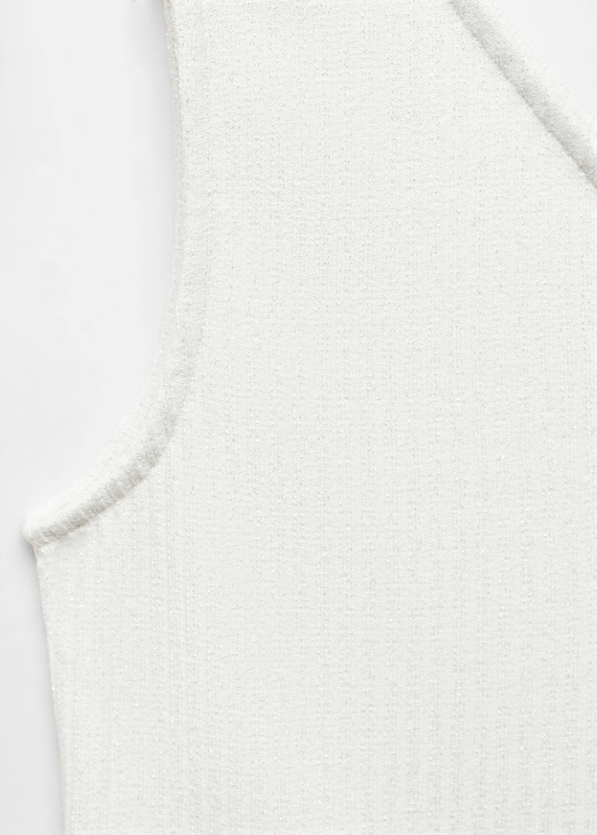 Lurex ribbed top - Details of the article 8