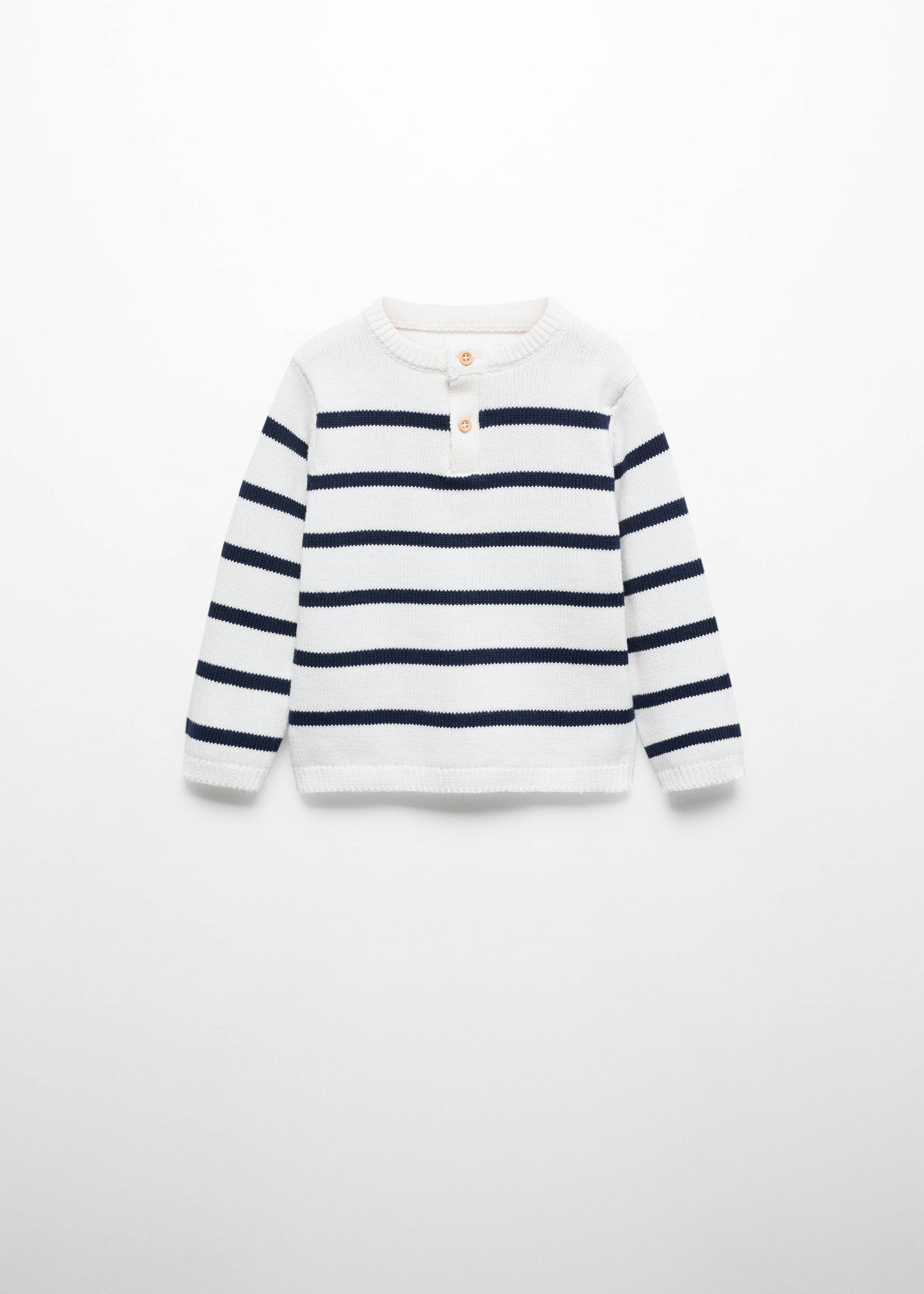 Pull-over en maille à rayures - Article sans modèle