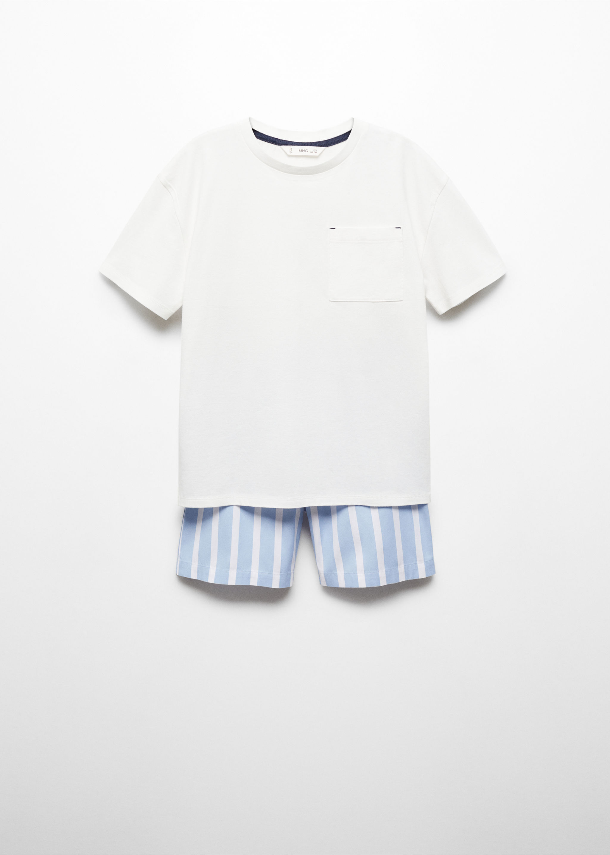 Pijama corto algodón rayas - Artículo sin modelo