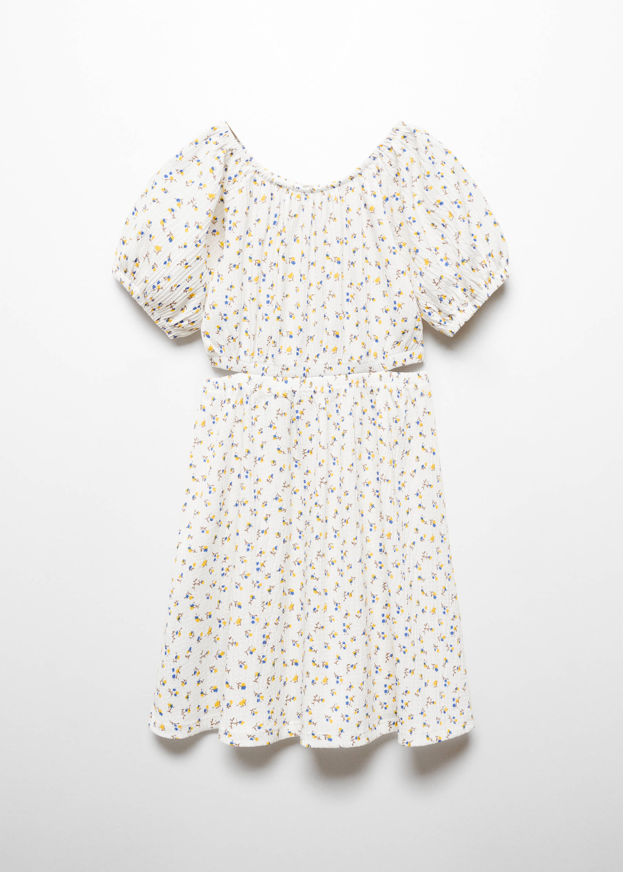 Floral dress with cut-out - Article without model