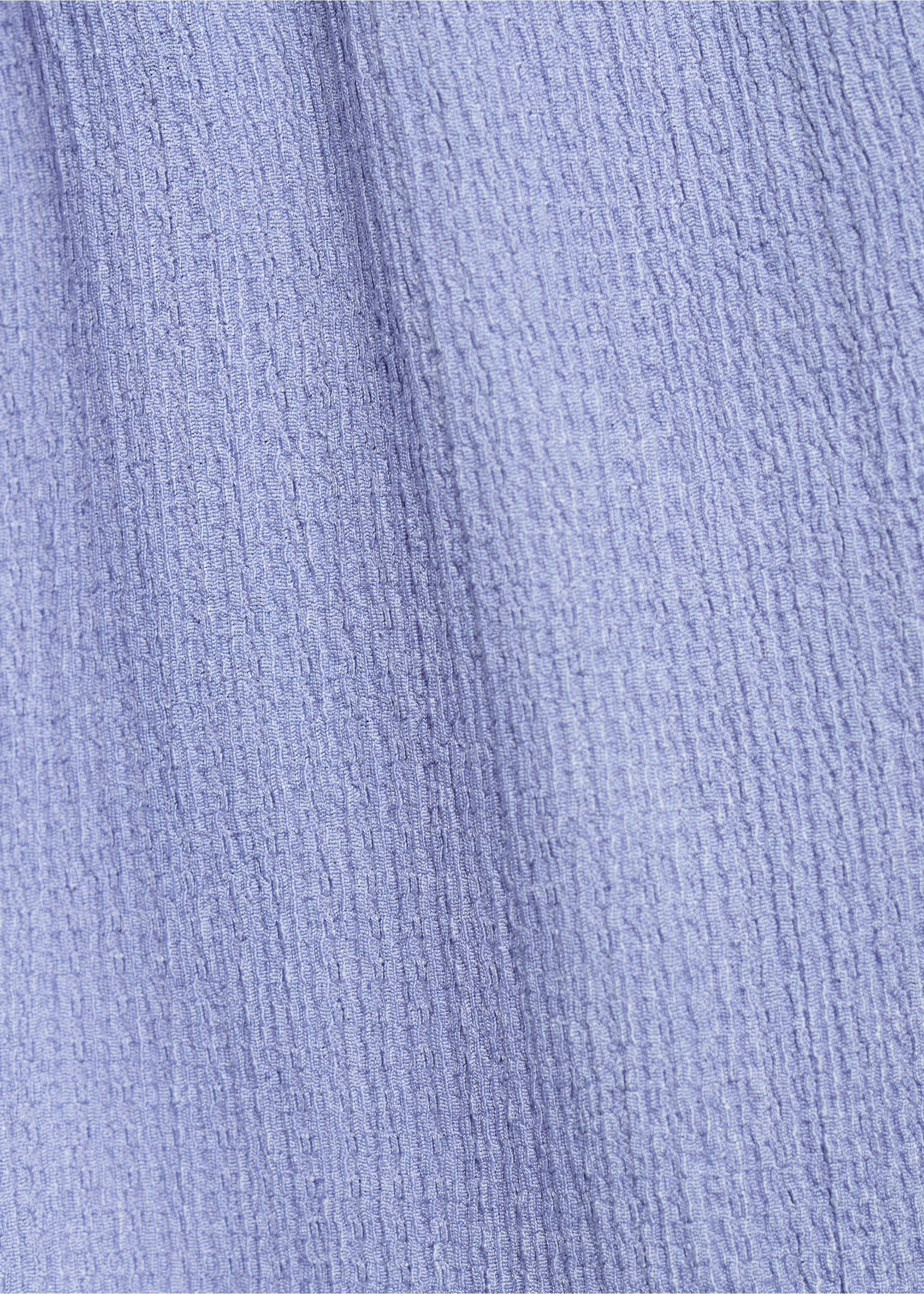 Ruched detail skirt - Details of the article 0, Blue. Ref: 67076055-00.