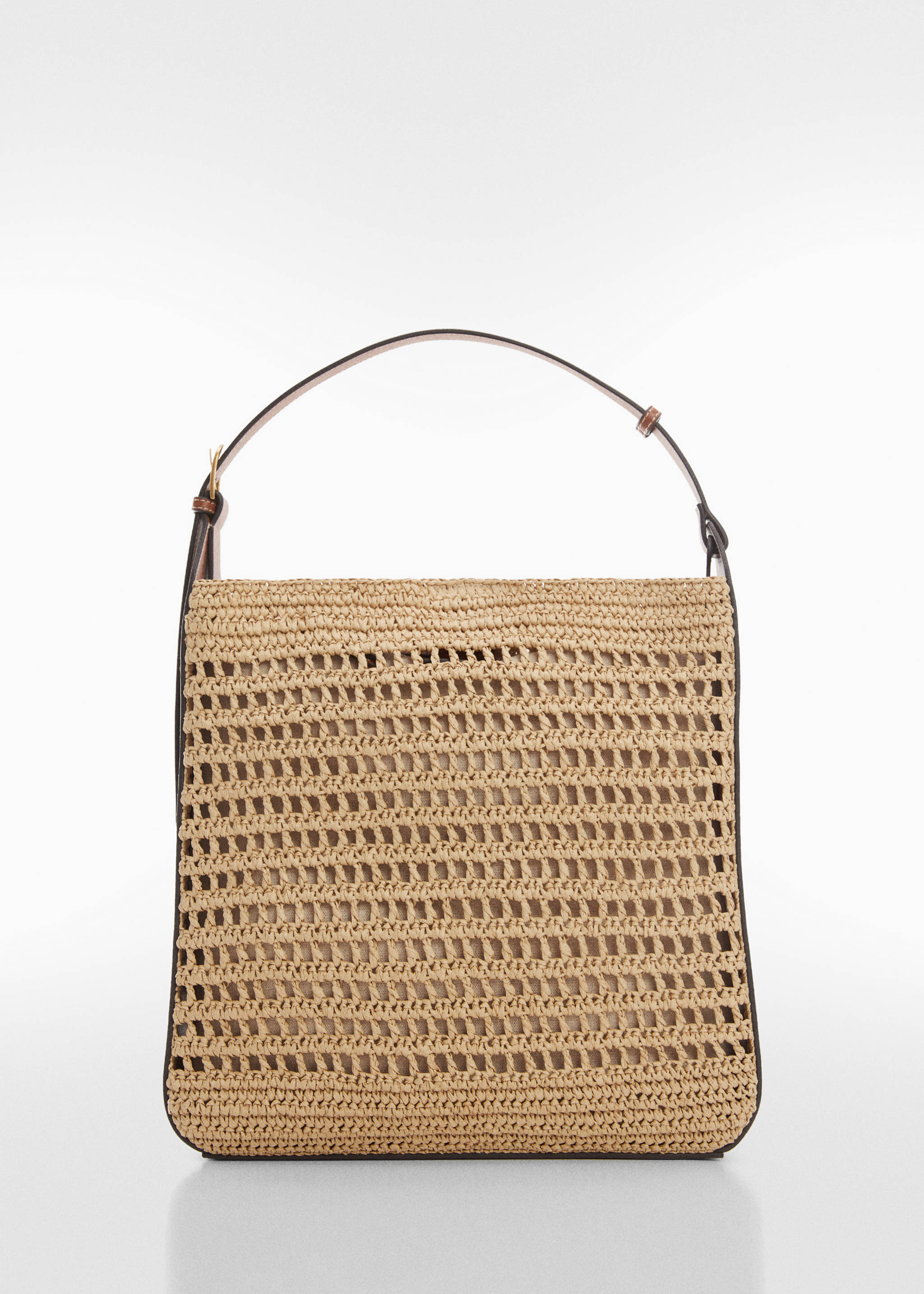 Sac seau fibre naturelle - Article sans modèle