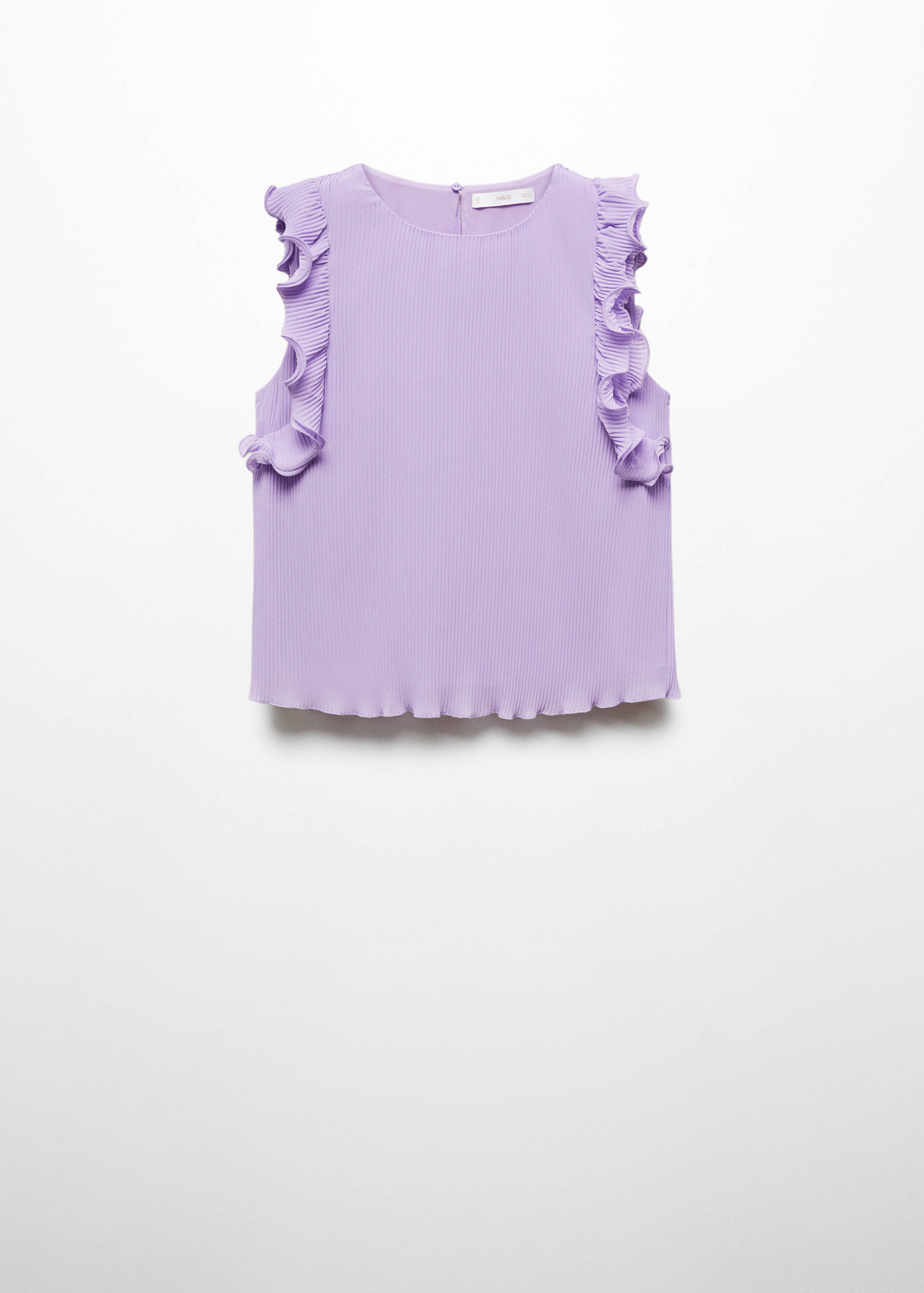 Top plisado volante - Artículo sin modelo