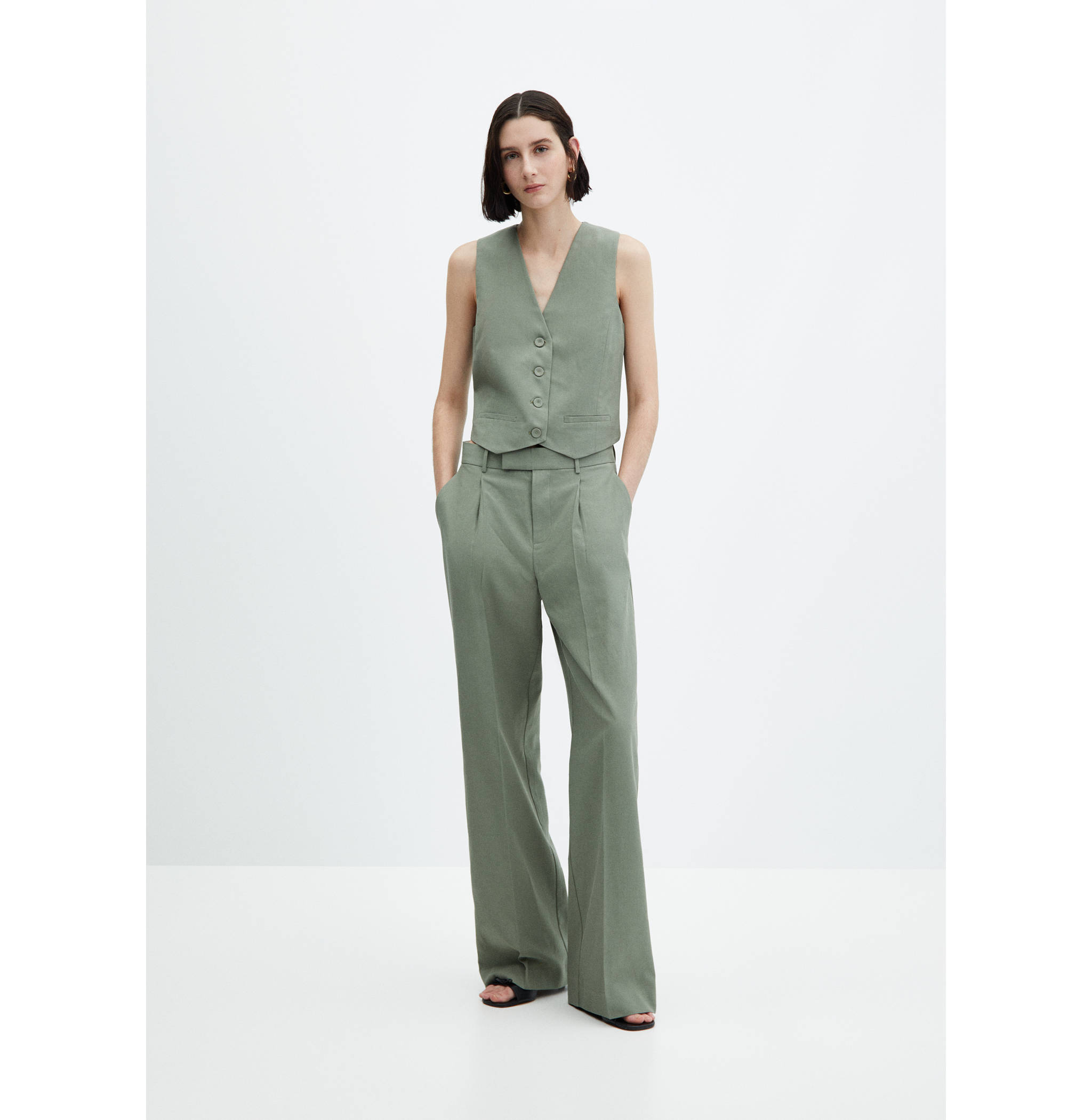 Bandplooibroek - Overzichtstekening