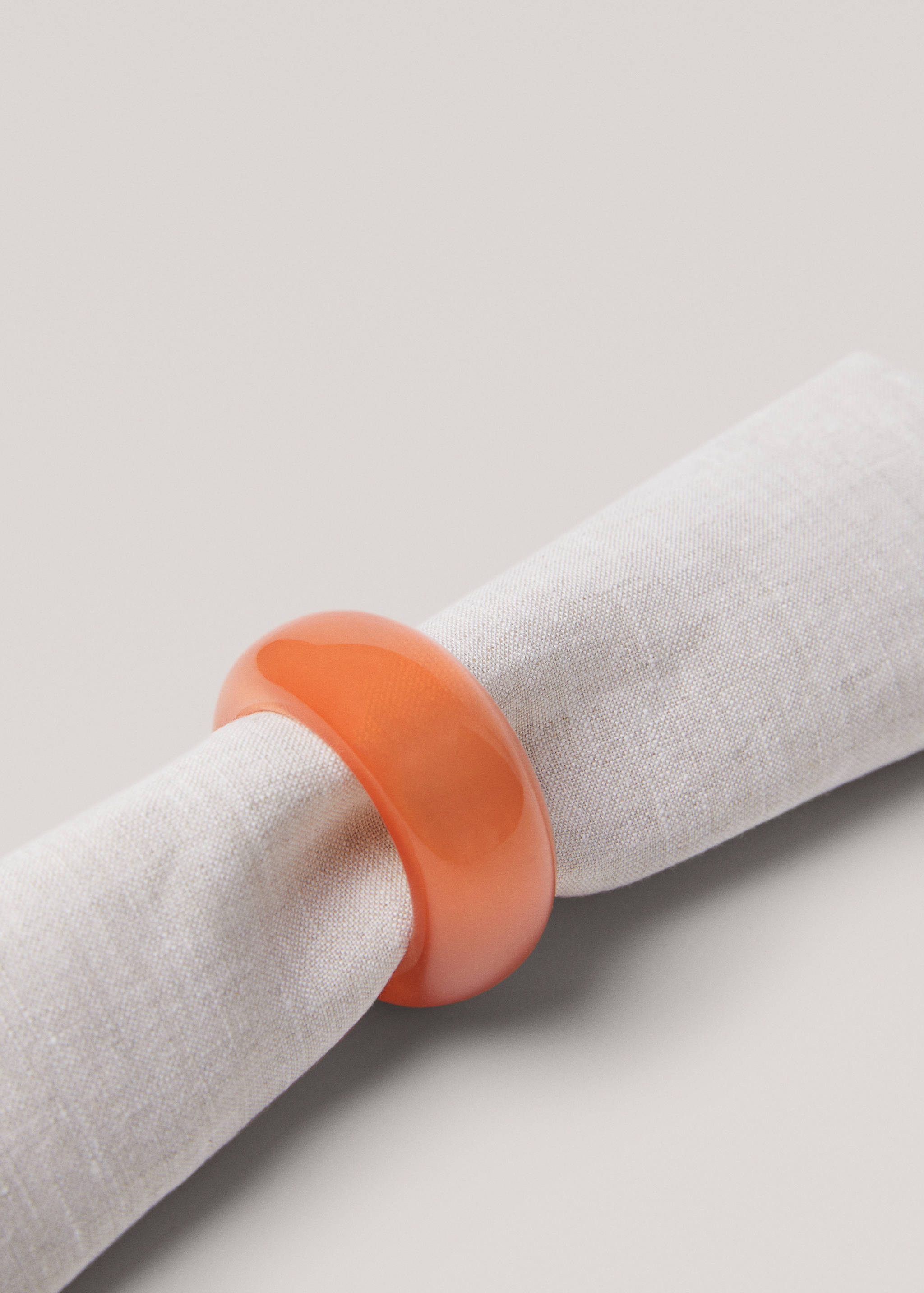 4er-Pack mit farbigen Serviettenringen - Detail des Artikels 2