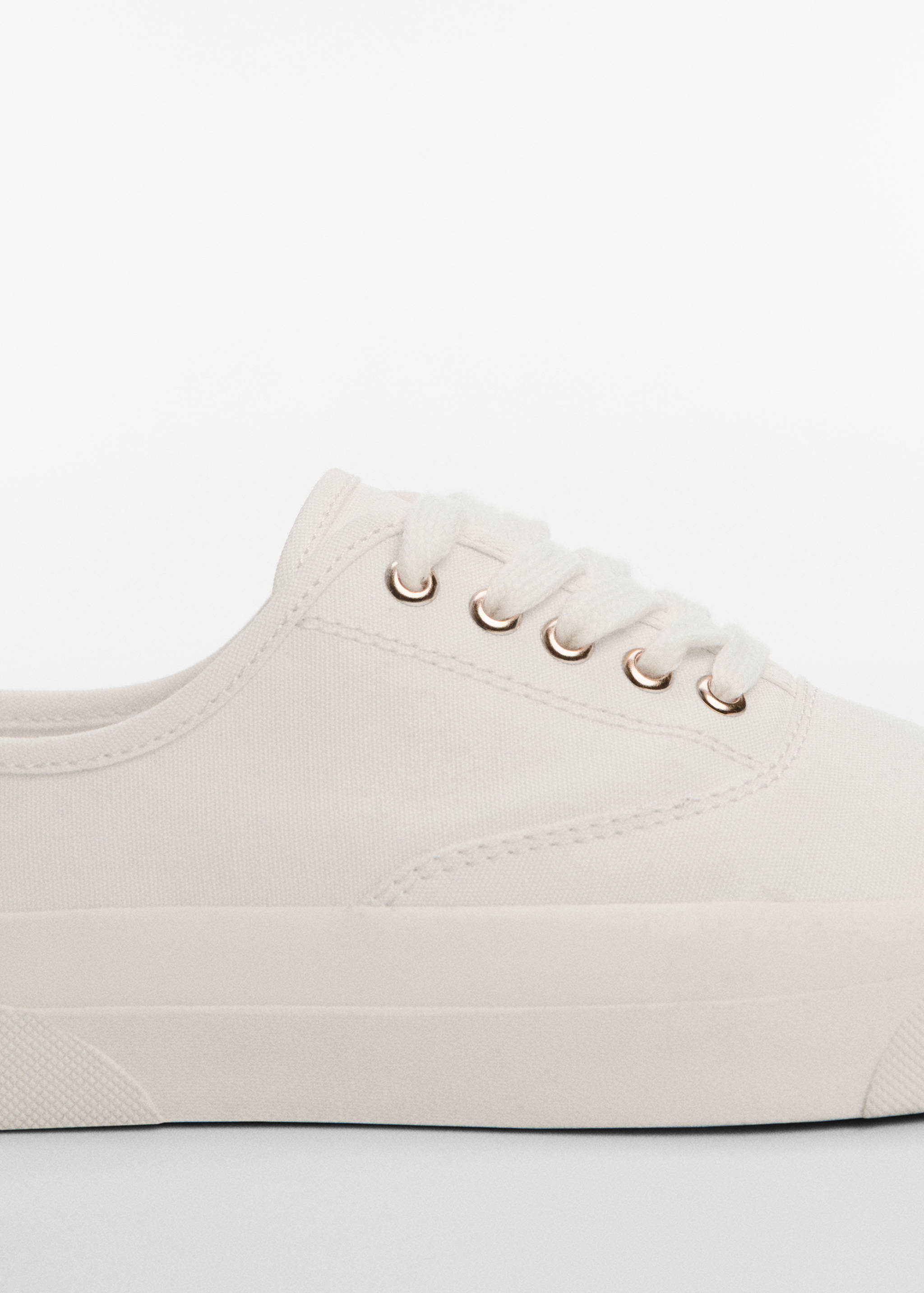 Canvas sneakers met veters - Detail van het artikel 2