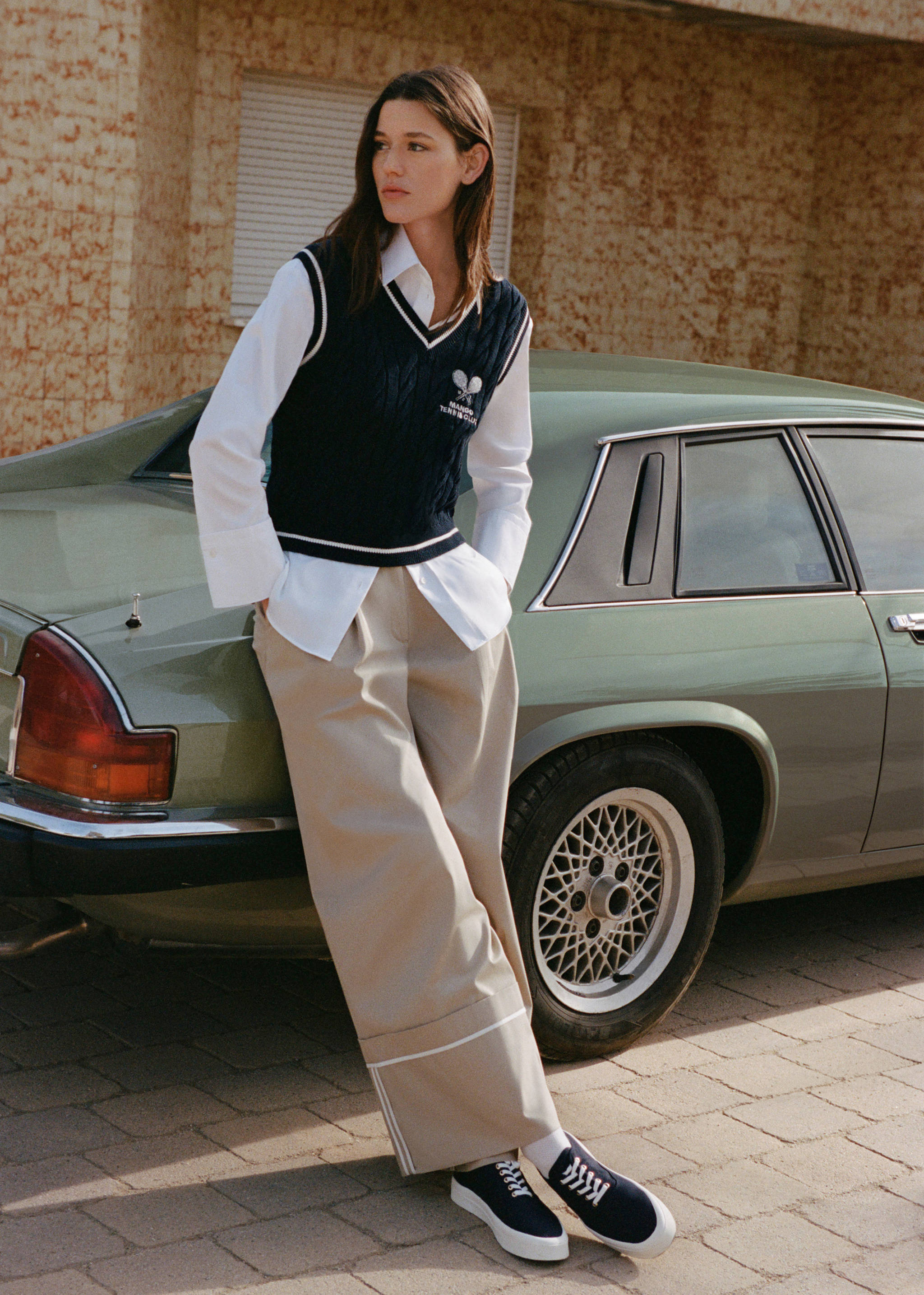 Canvas sneakers met veters - Detail van het artikel 9