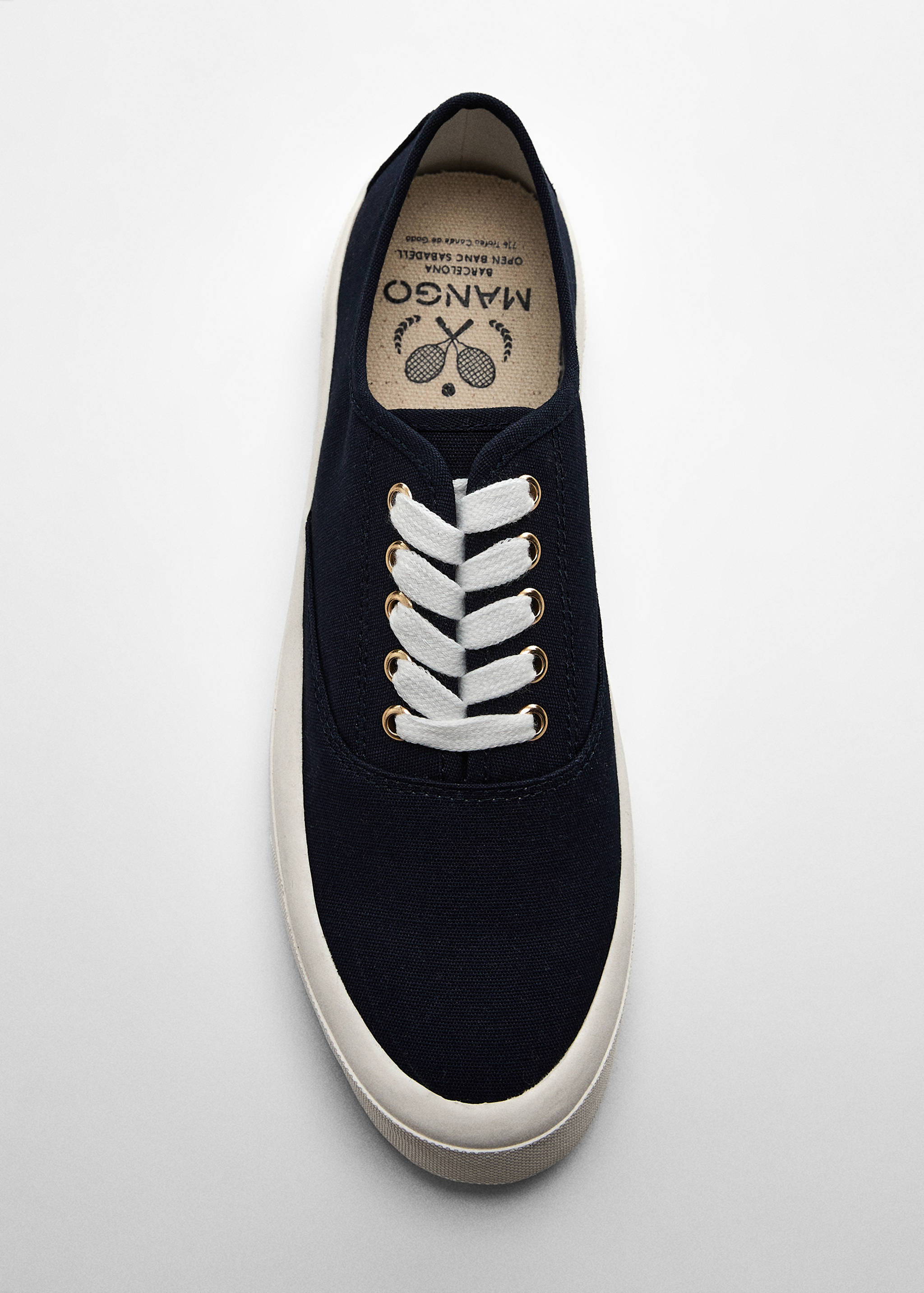 Canvas sneakers met veters - Detail van het artikel 5