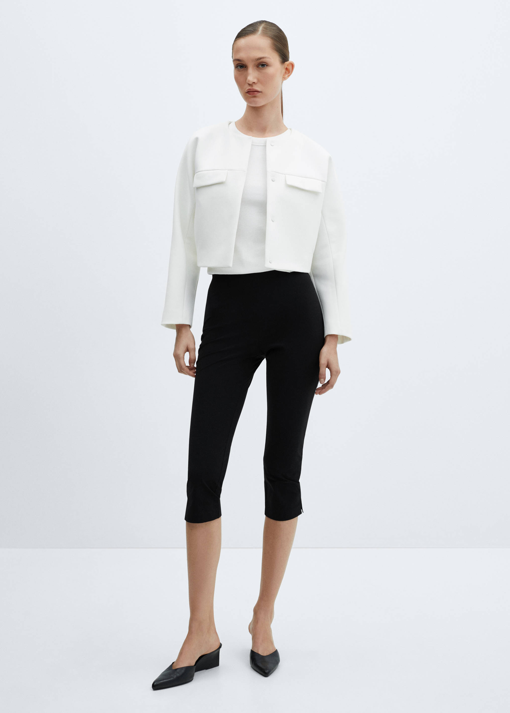 Jacket with lapel detail - General plane