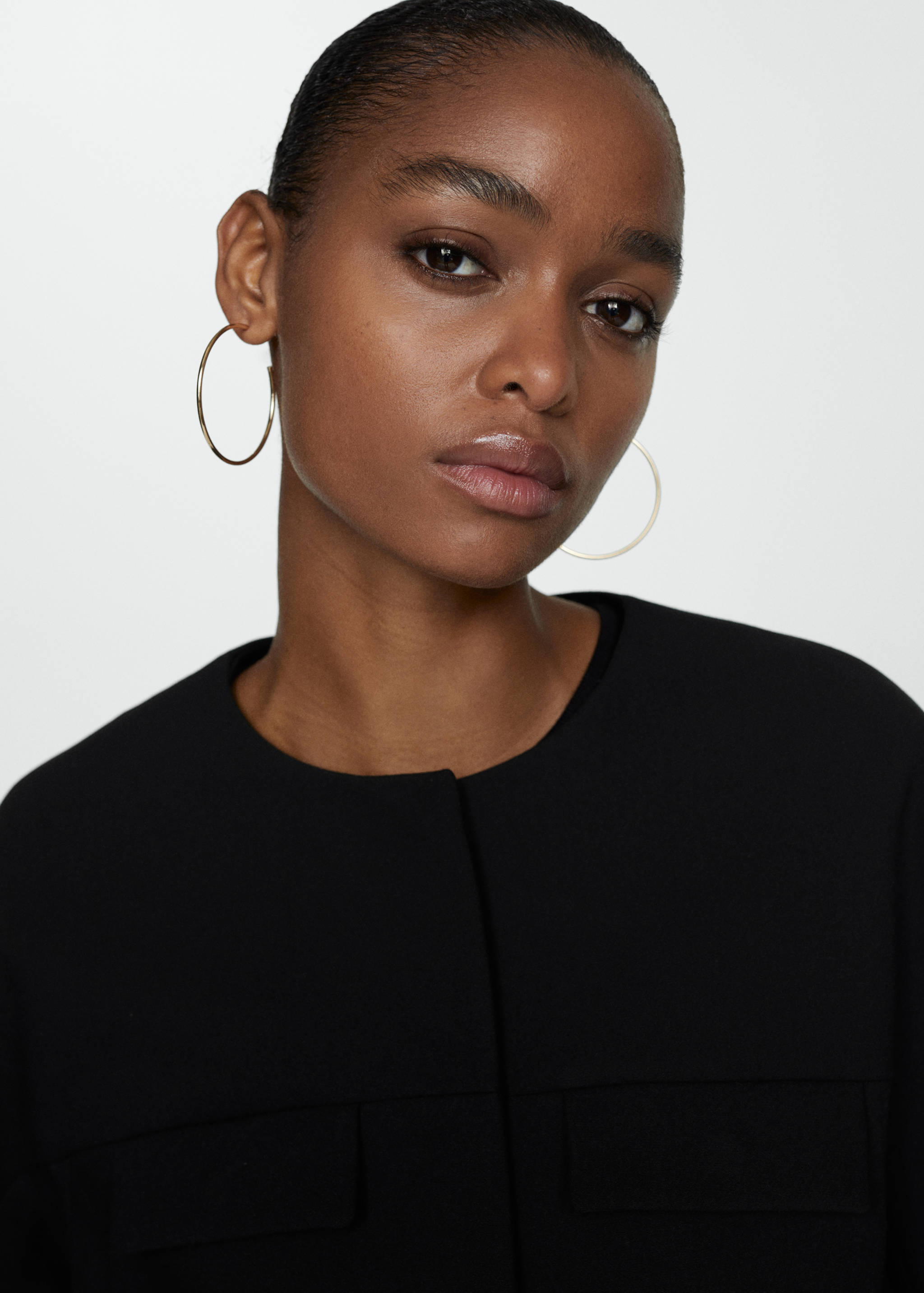 Jacket with lapel detail - Details of the article 1