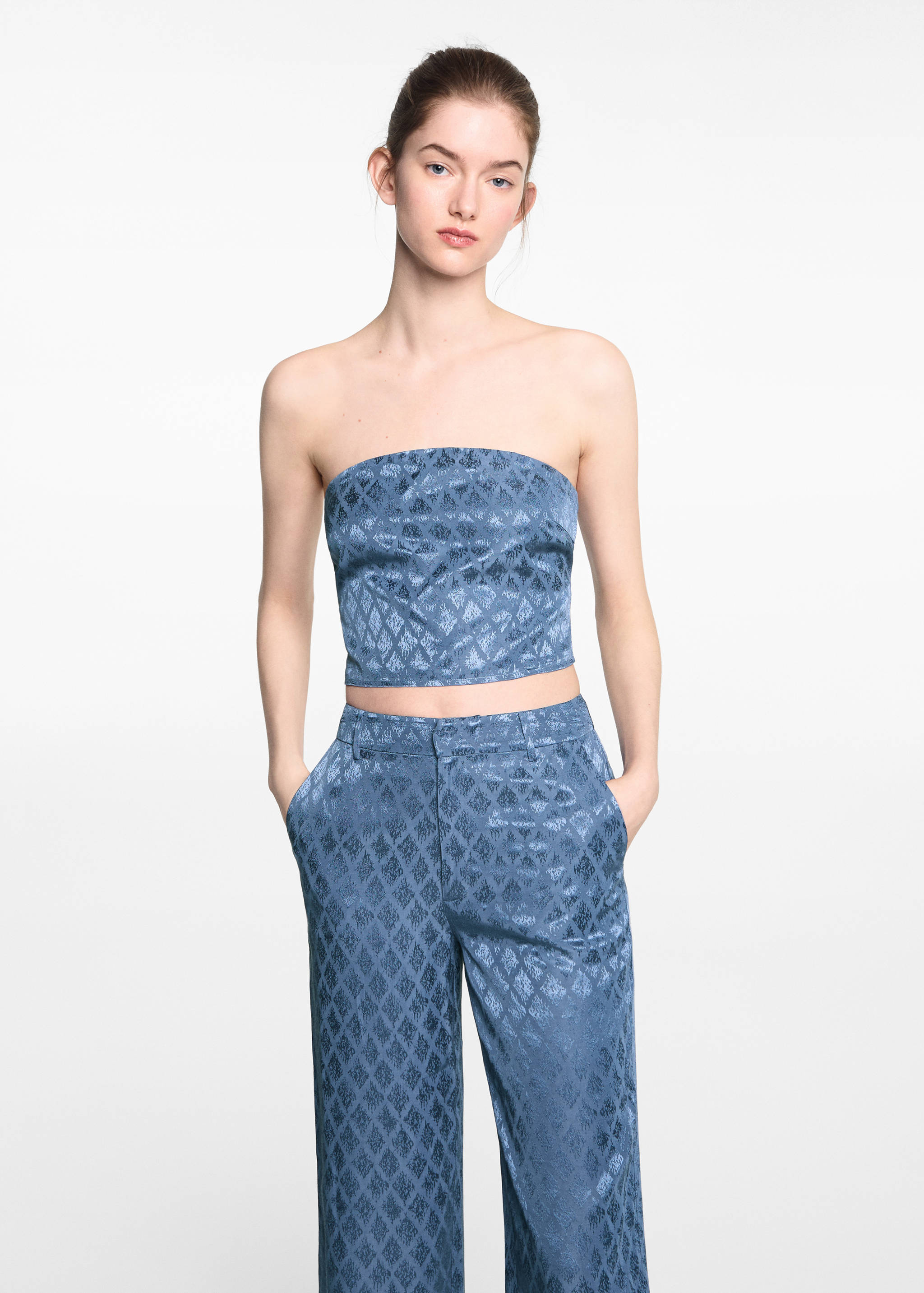 Top bustier - Plan moyen