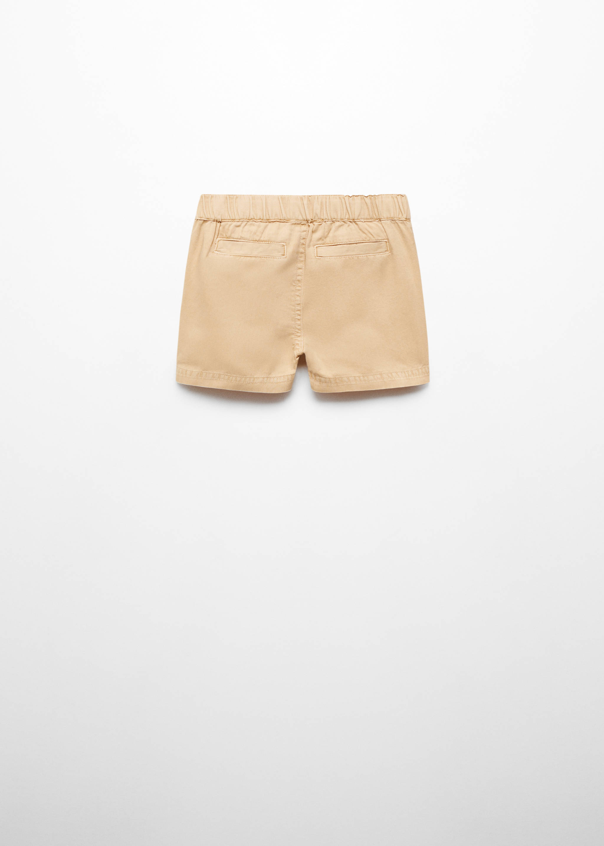 Bermuda style chino en coton - Verso de l’article