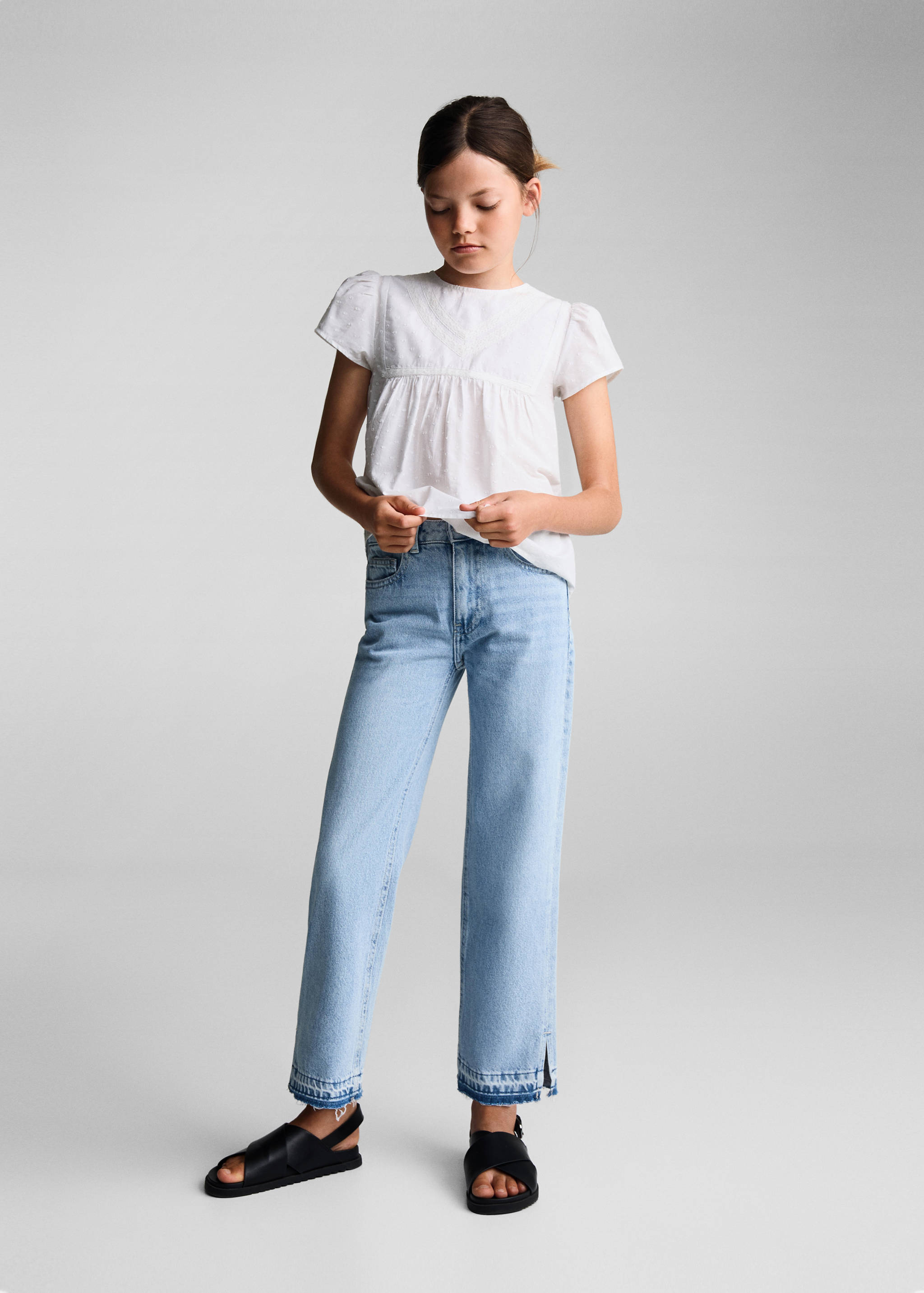 Plumeti embroidered blouse - General plane