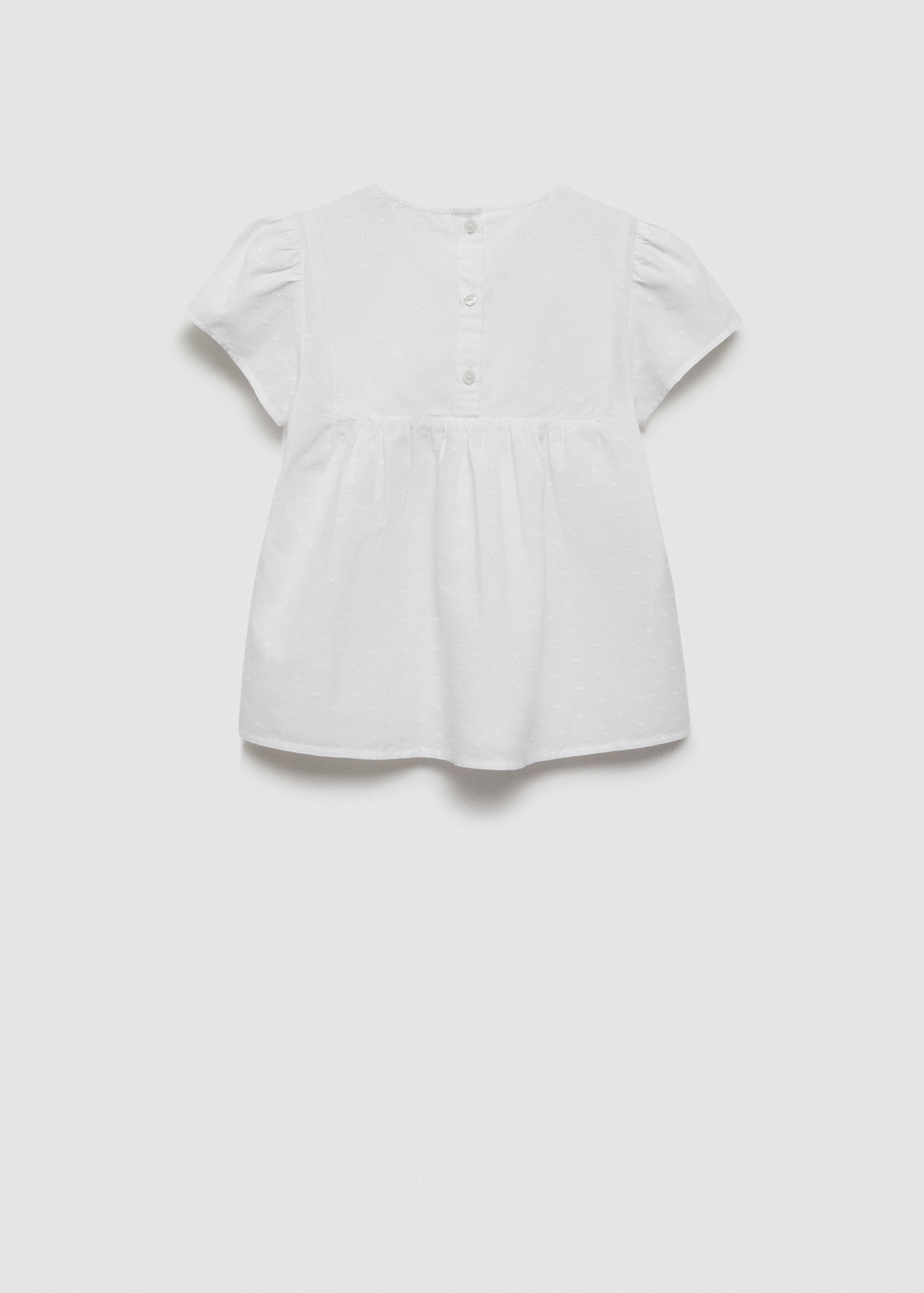 Plumeti embroidered blouse - Reverse of the article