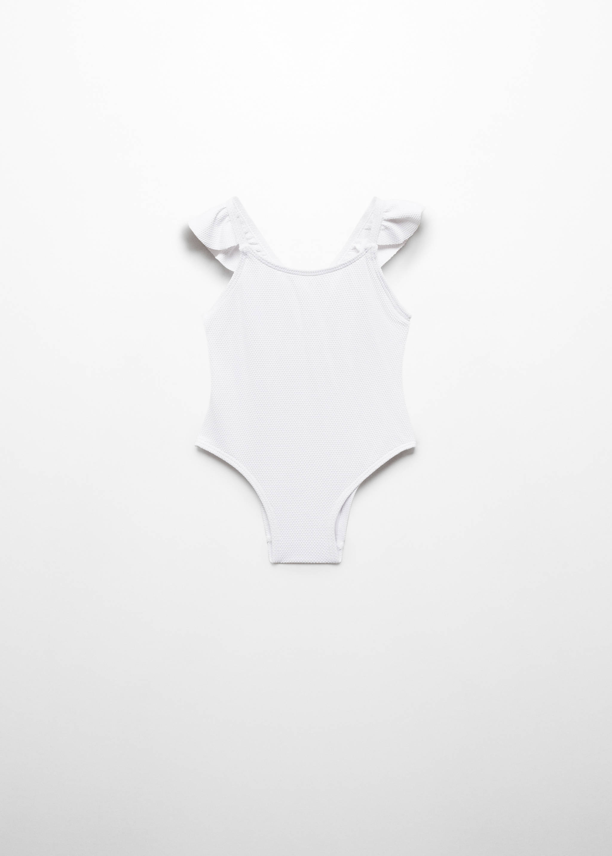 Texture ruffle swimsuit - Article without model