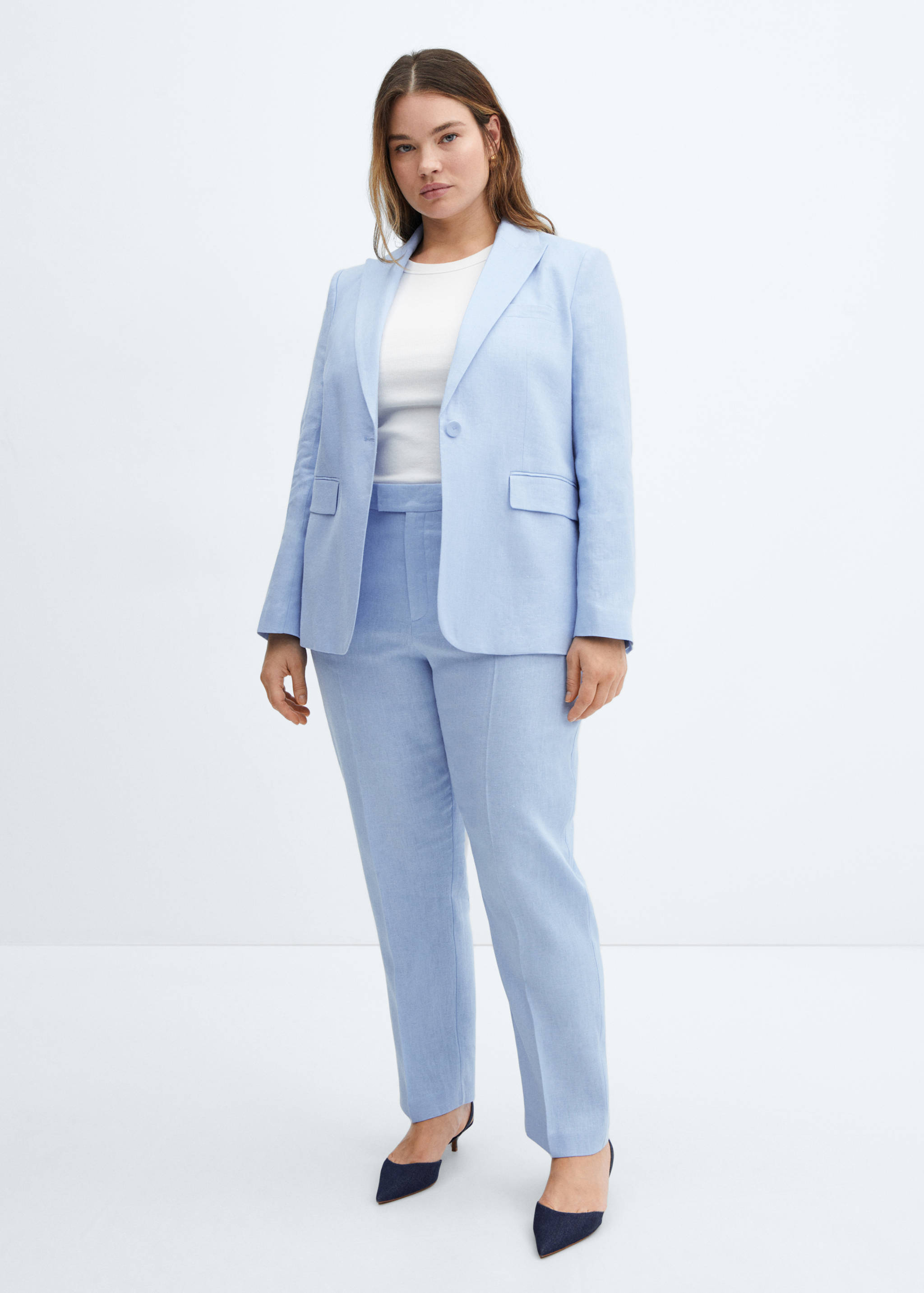 100% linen suit jacket - Details of the article 3