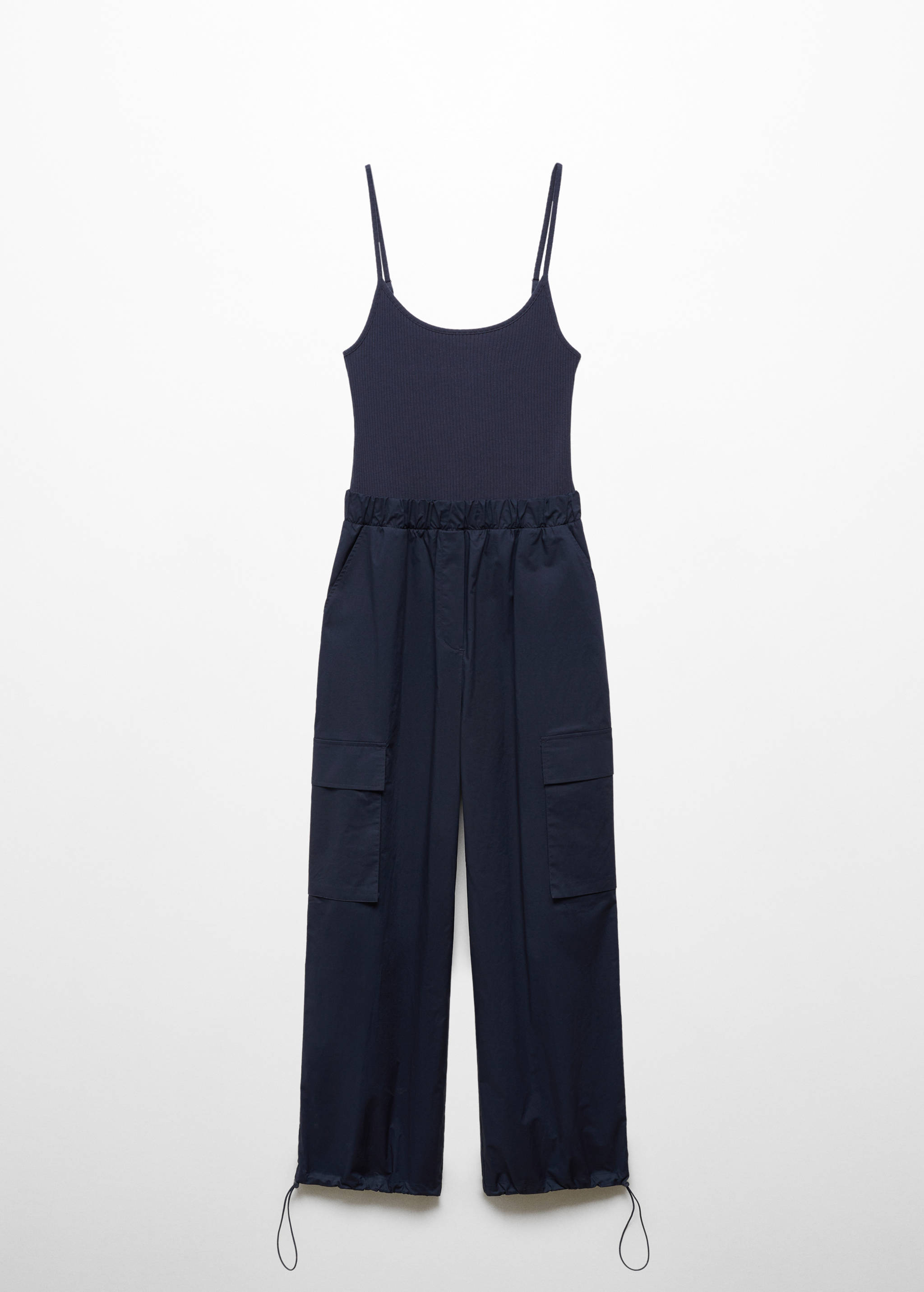 Ejtőernyős nadrágruha vállpántokkal - Termék modell nélkül