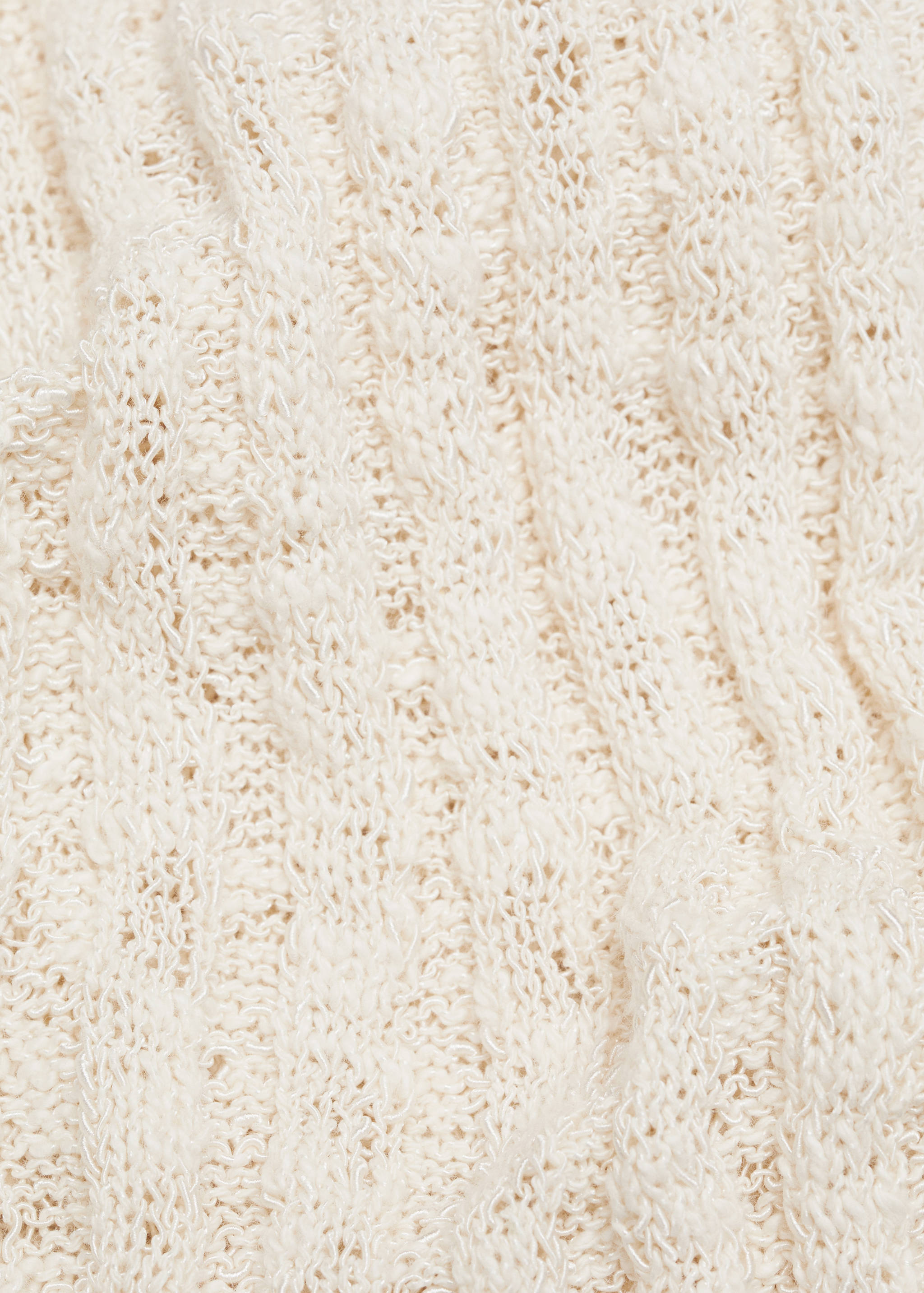 Flared ribbed knitted pants - Details of the article 8