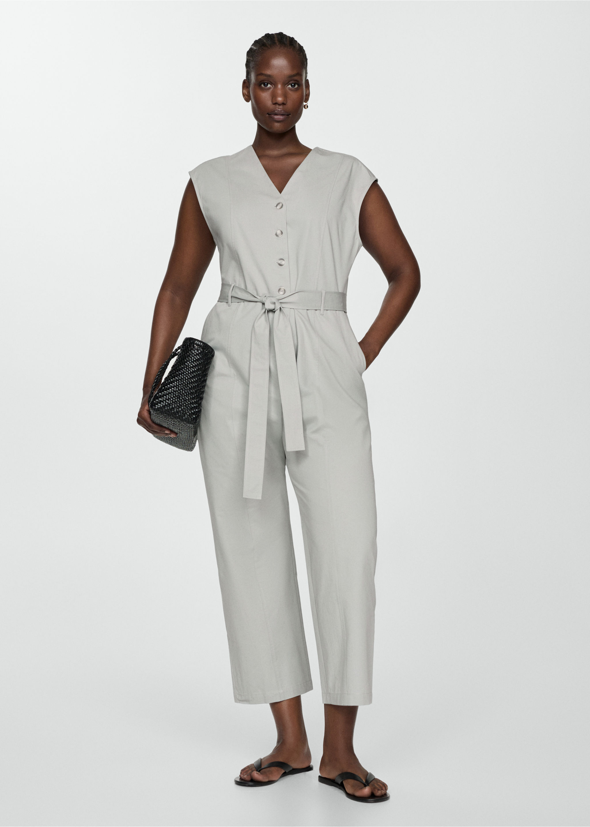 100% cotton jumpsuit - Details of the article 3