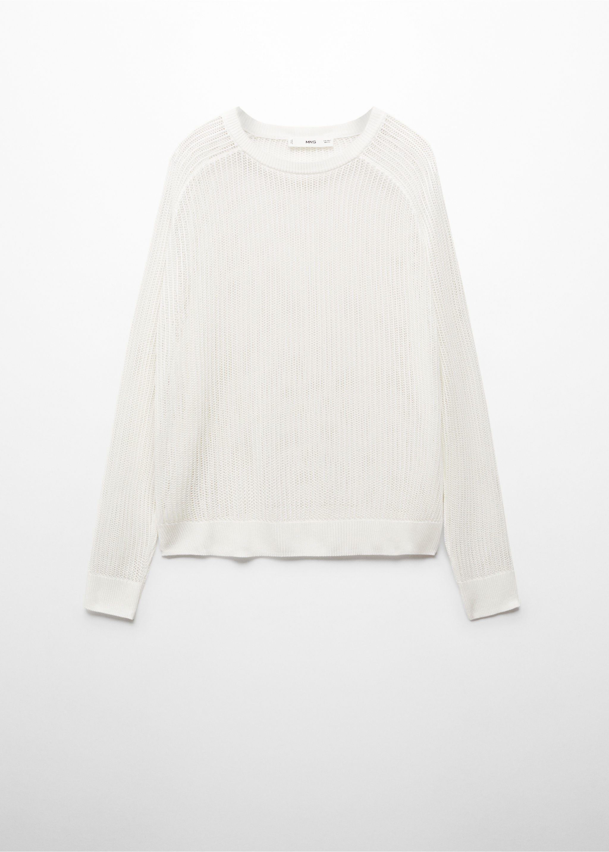 Pull-over semi-transparent maille - Article sans modèle