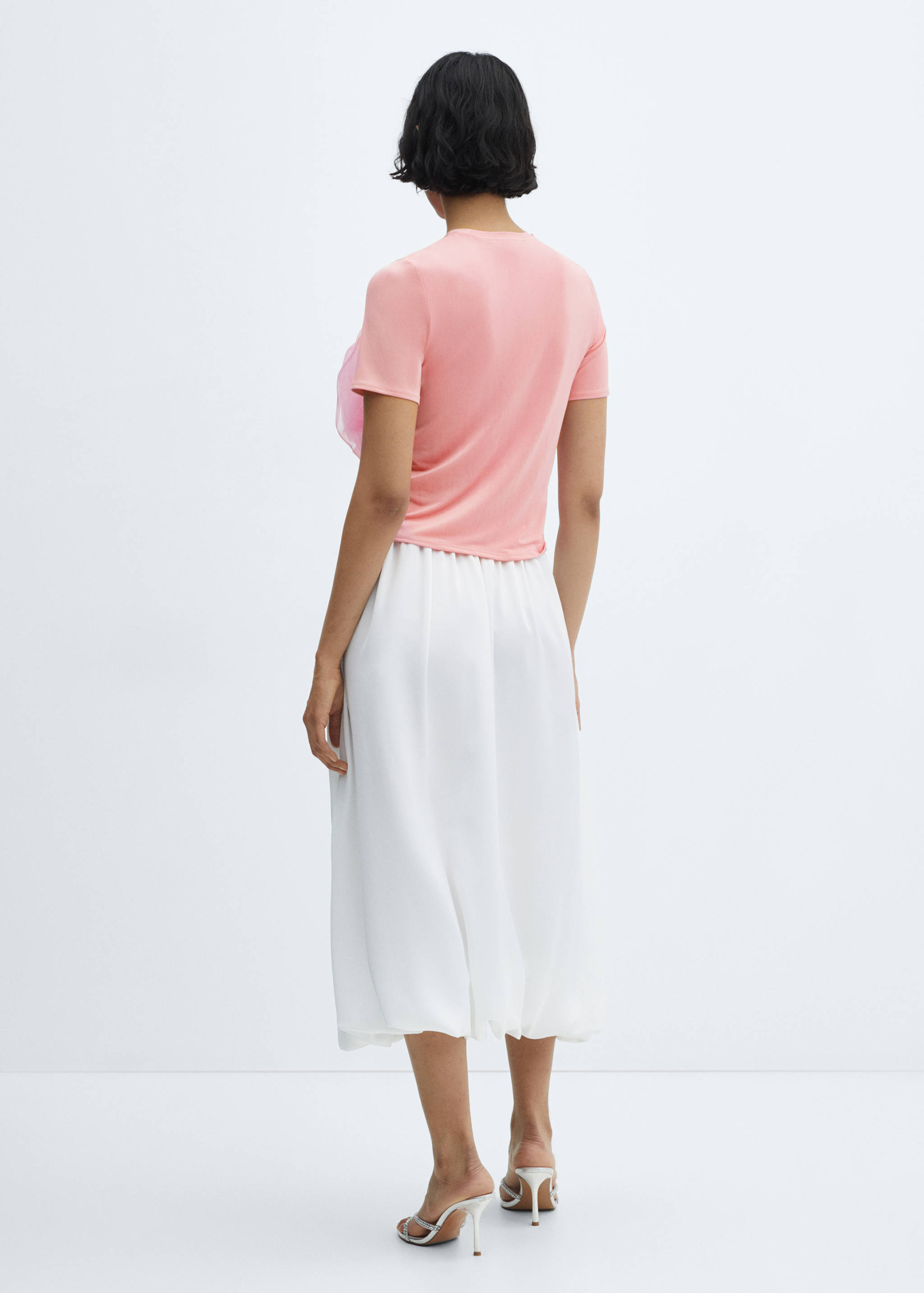 Floral maxi-top - Reverse of the article