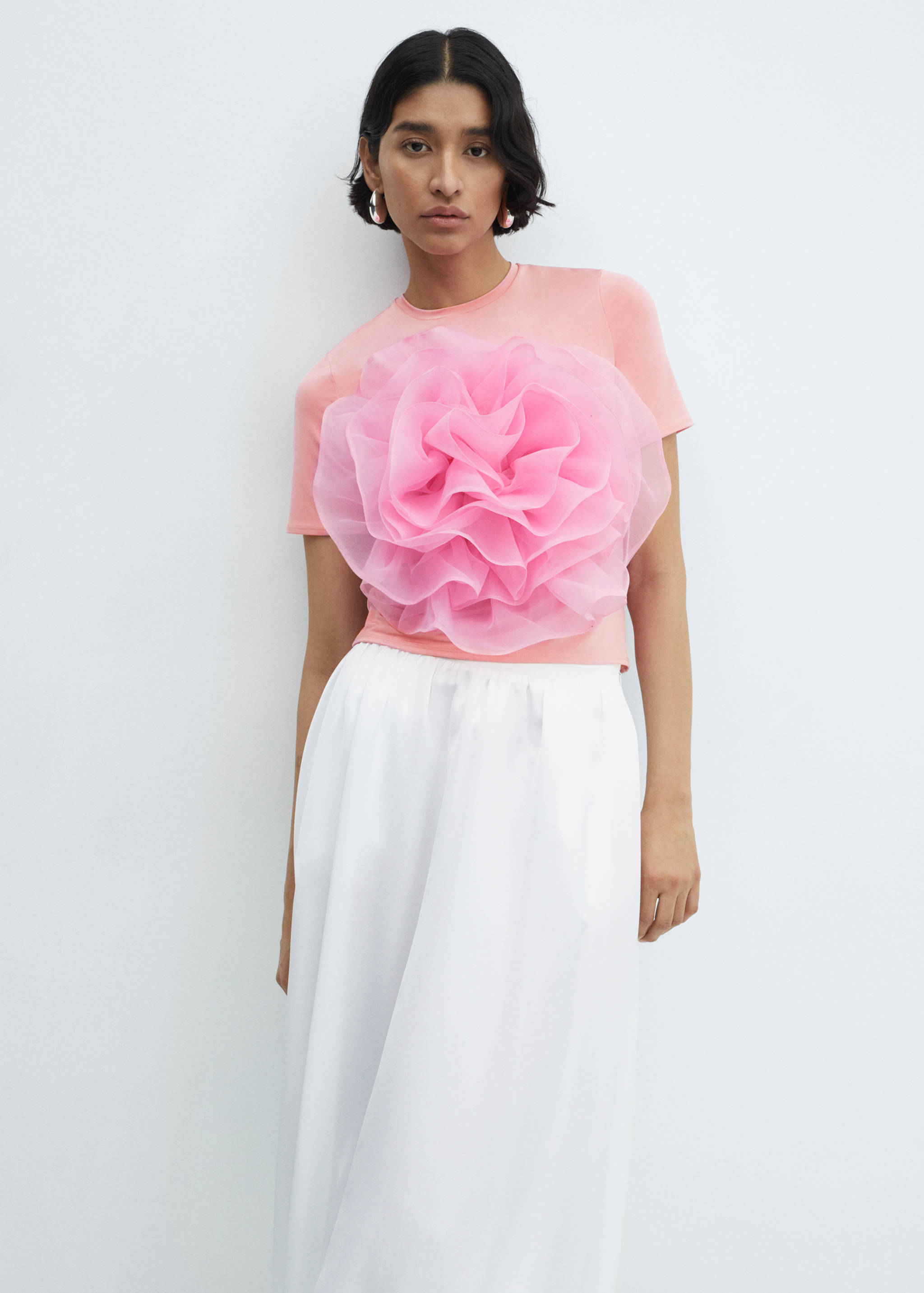 Flared midi-skirt - Details of the article 1