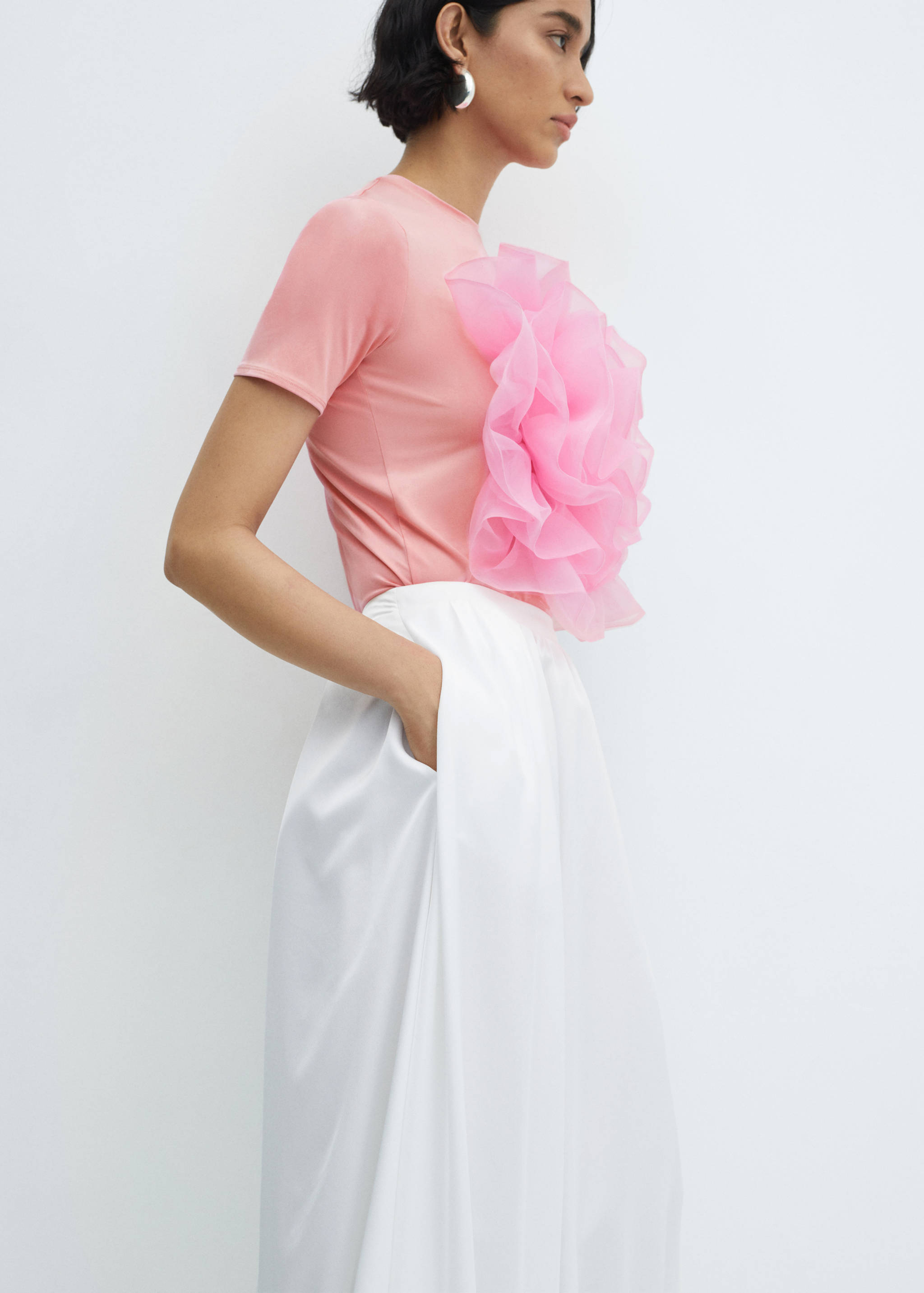 Flared midi-skirt - Details of the article 6