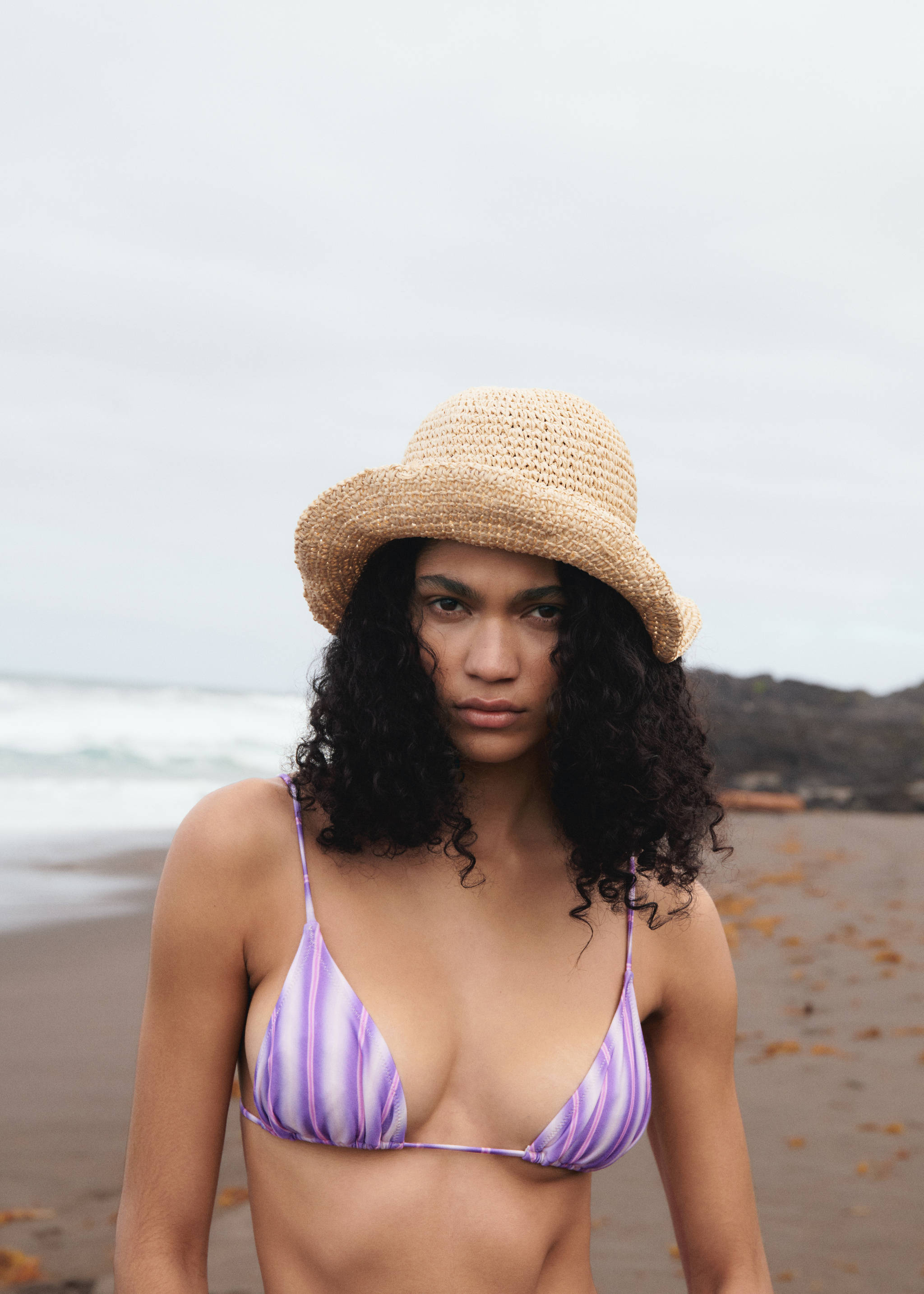 Natural fibre hat - General plane, Beige. Ref: 67077683-00.