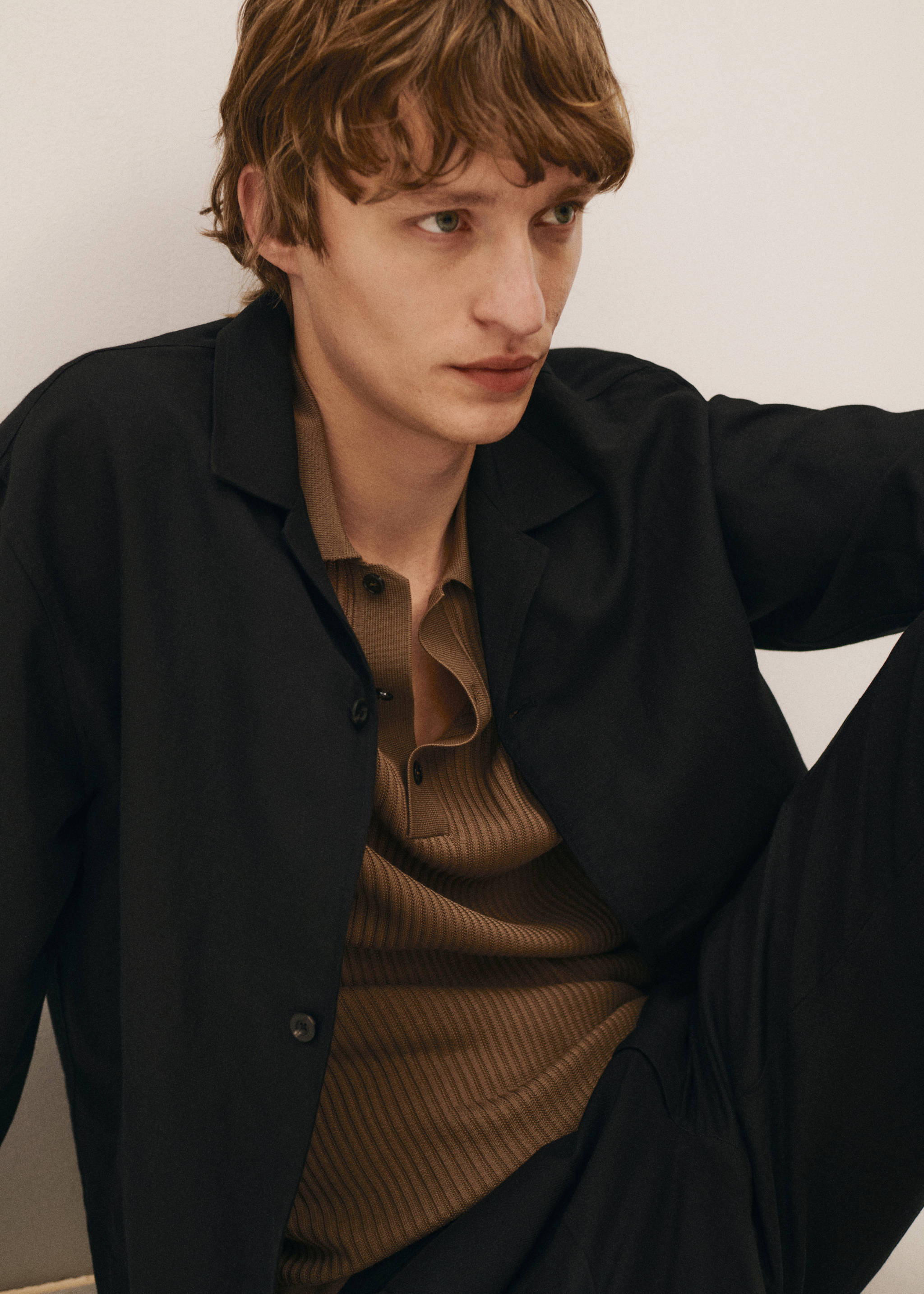 Surchemise slim-fit mélange de lin - Détail de l'article 3