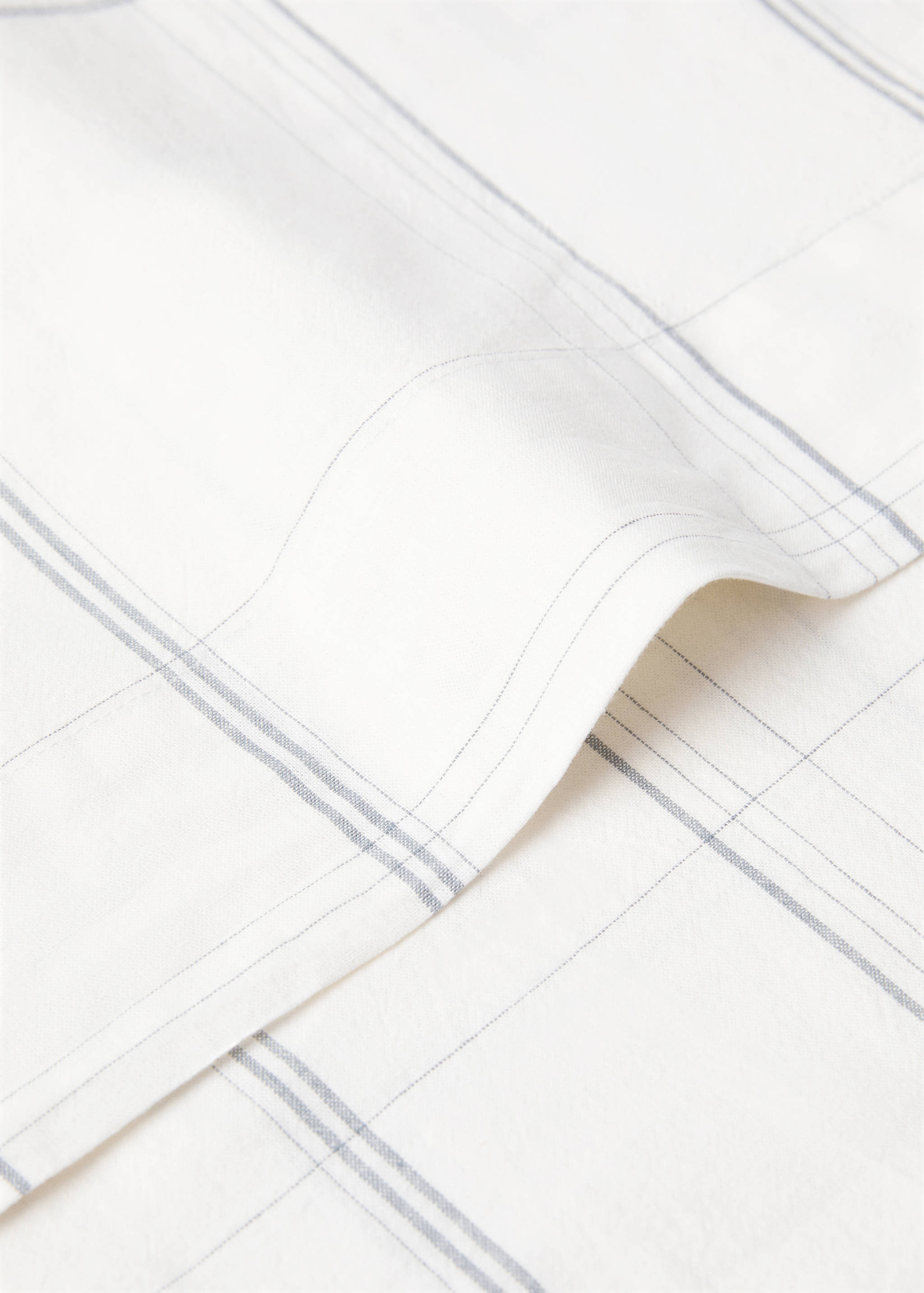 Cotton linen pillowcase 45x110cm - Details of the article 2