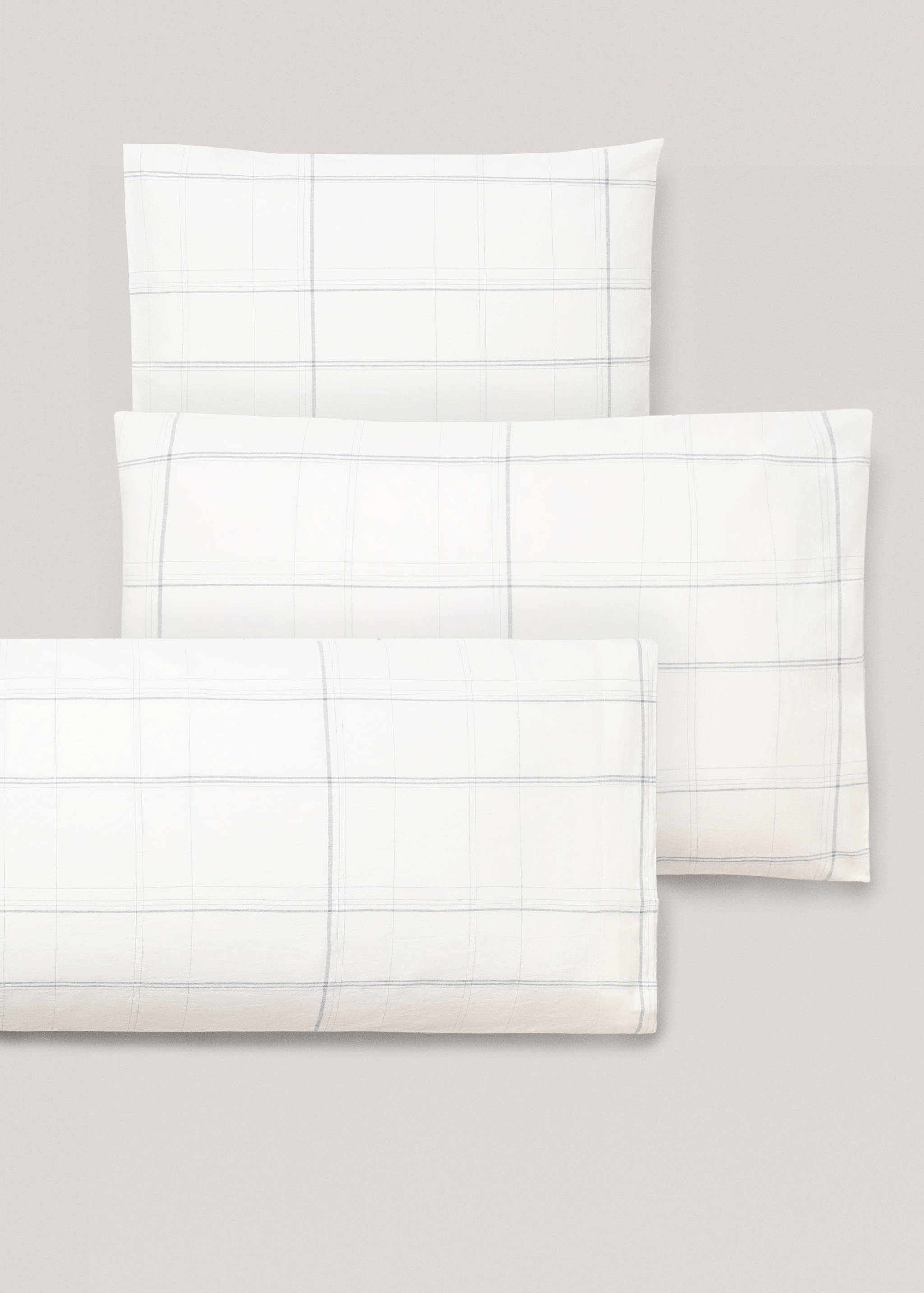 Cotton linen pillowcase 45x110cm - Details of the article 4