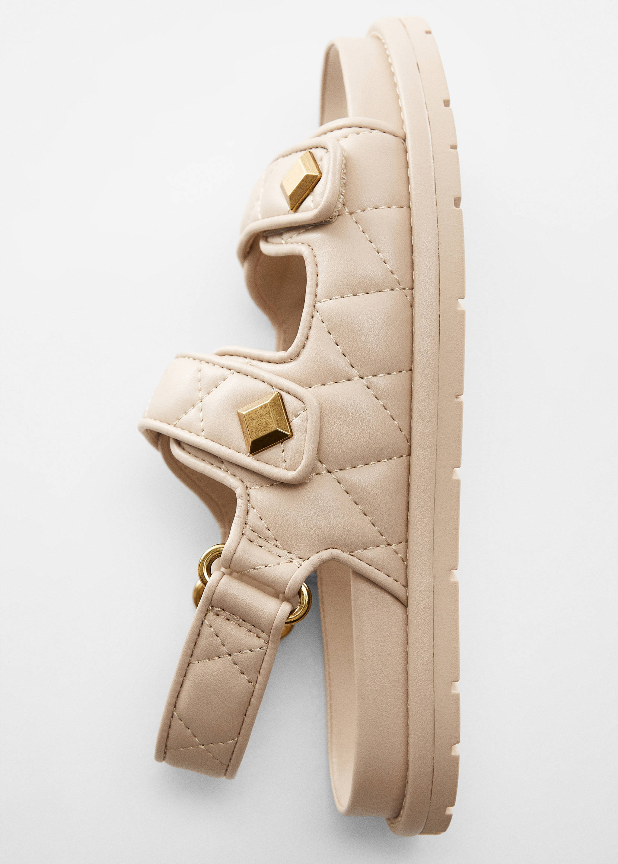 Platform quilted sandals - Details of the article 5